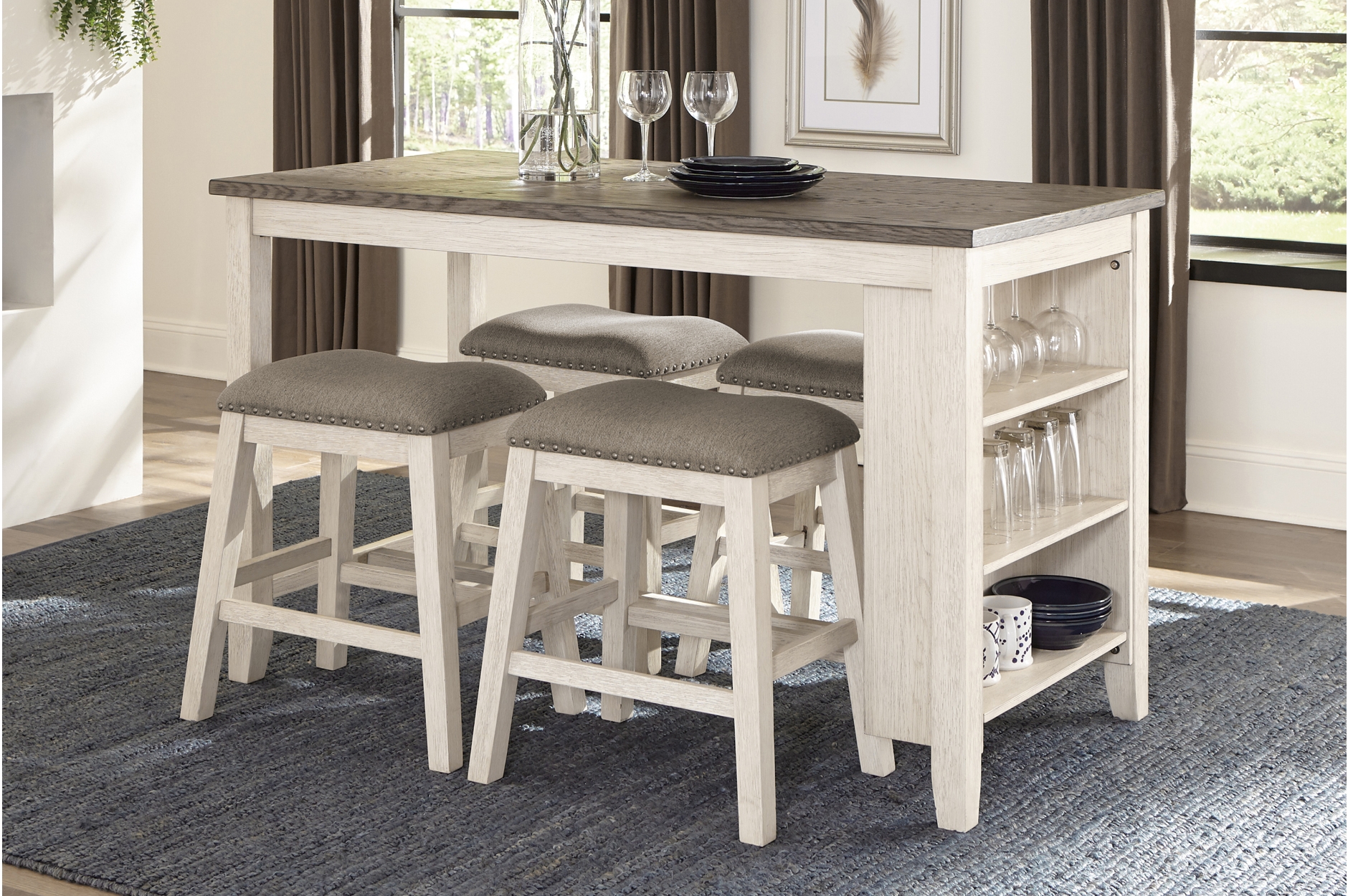 5603WW Timbre Counter Height Dining Set