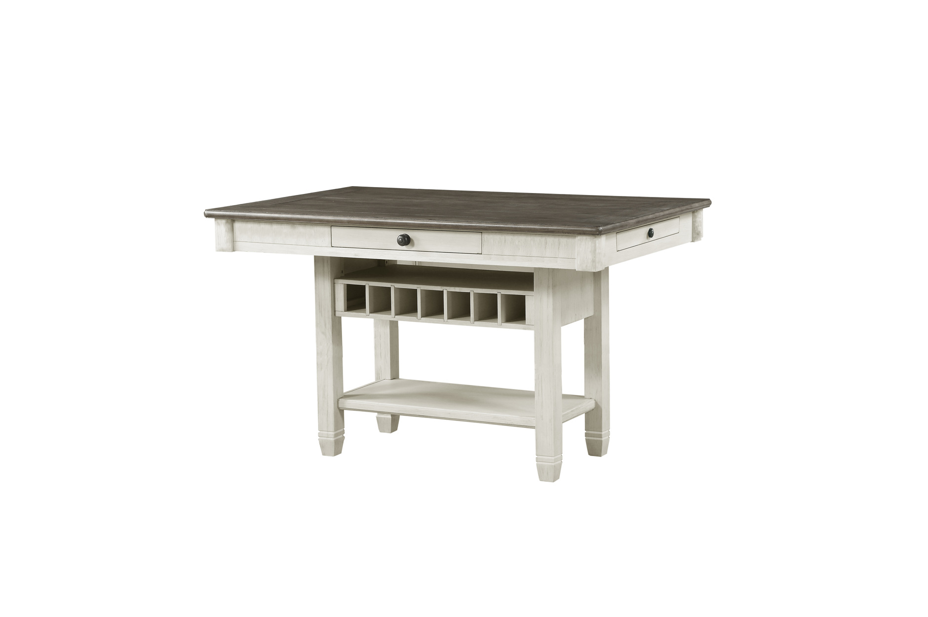 5627NW-36 Granby Antique White Counter Height Dining Set
