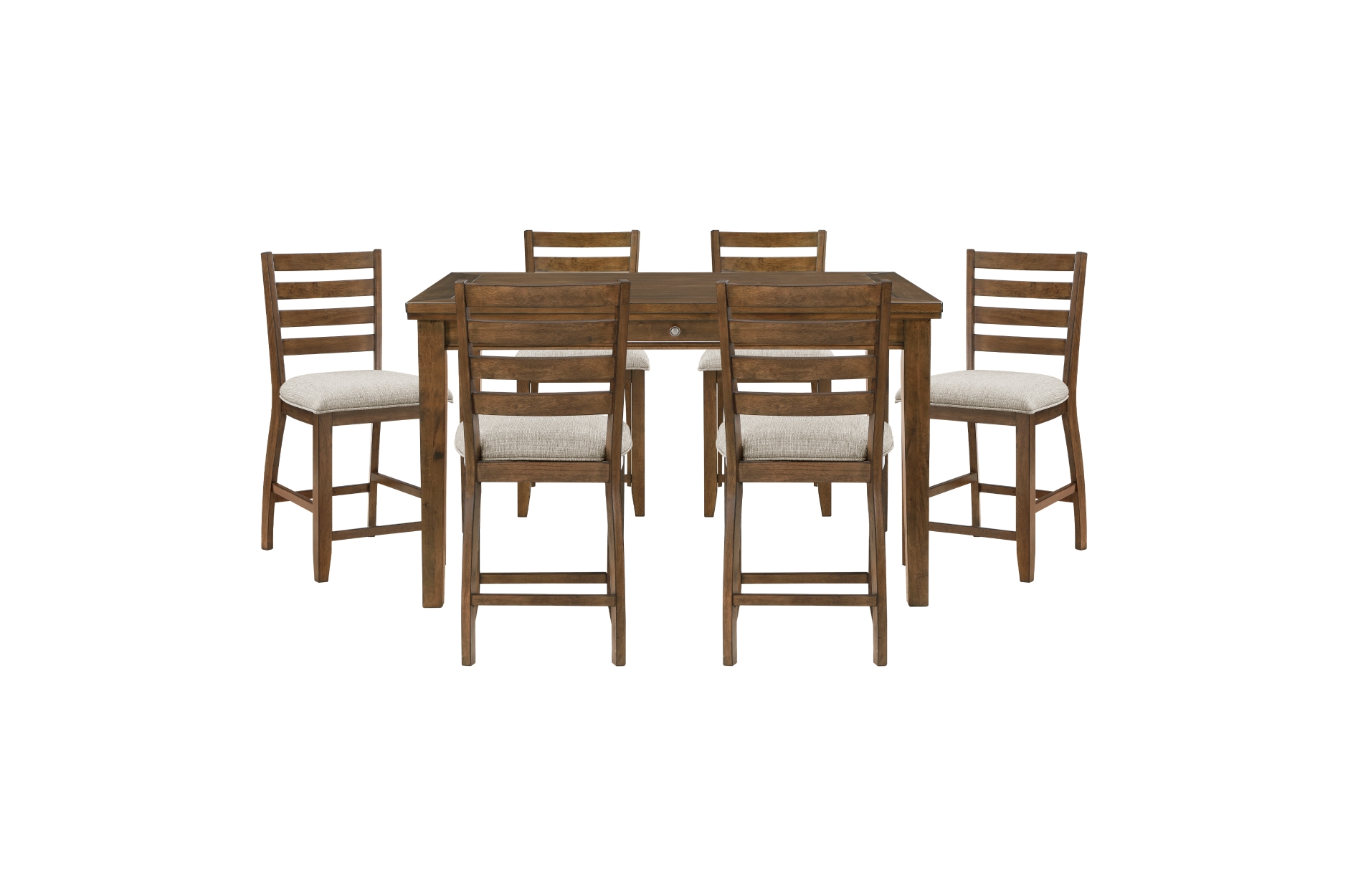5761-36 Tigard Cherry Counter Height Dining Set