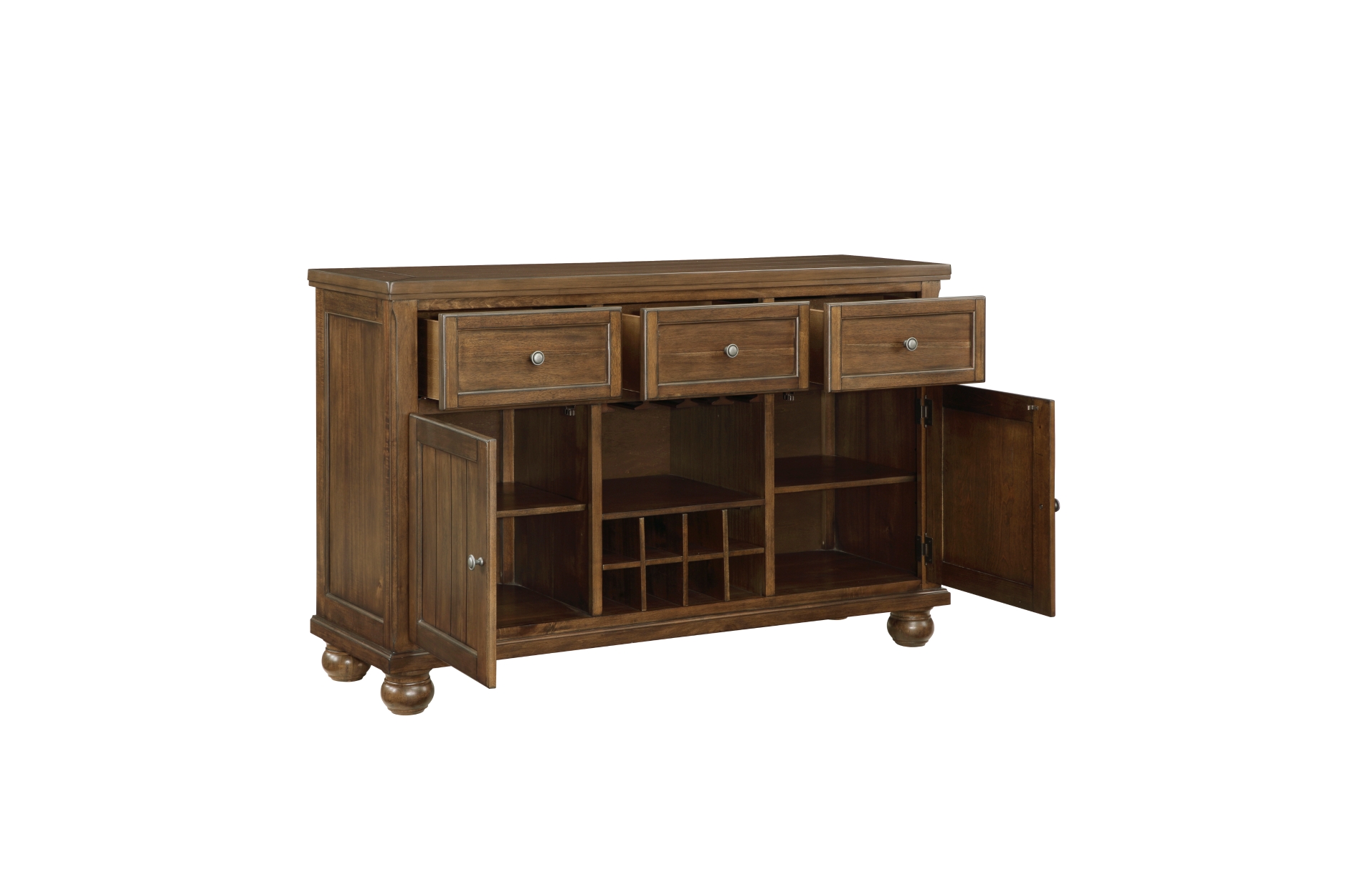 5761-36 Tigard Cherry Counter Height Dining Set