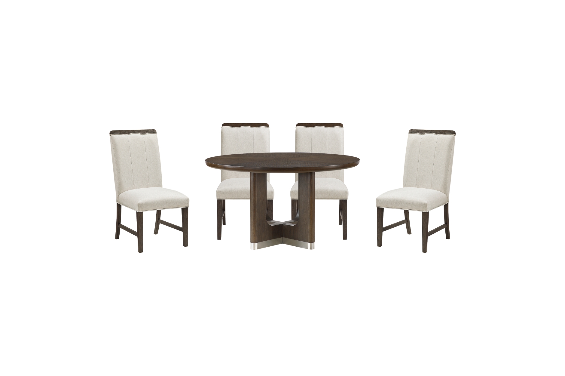 6066-54RD Clara Round Dining Set