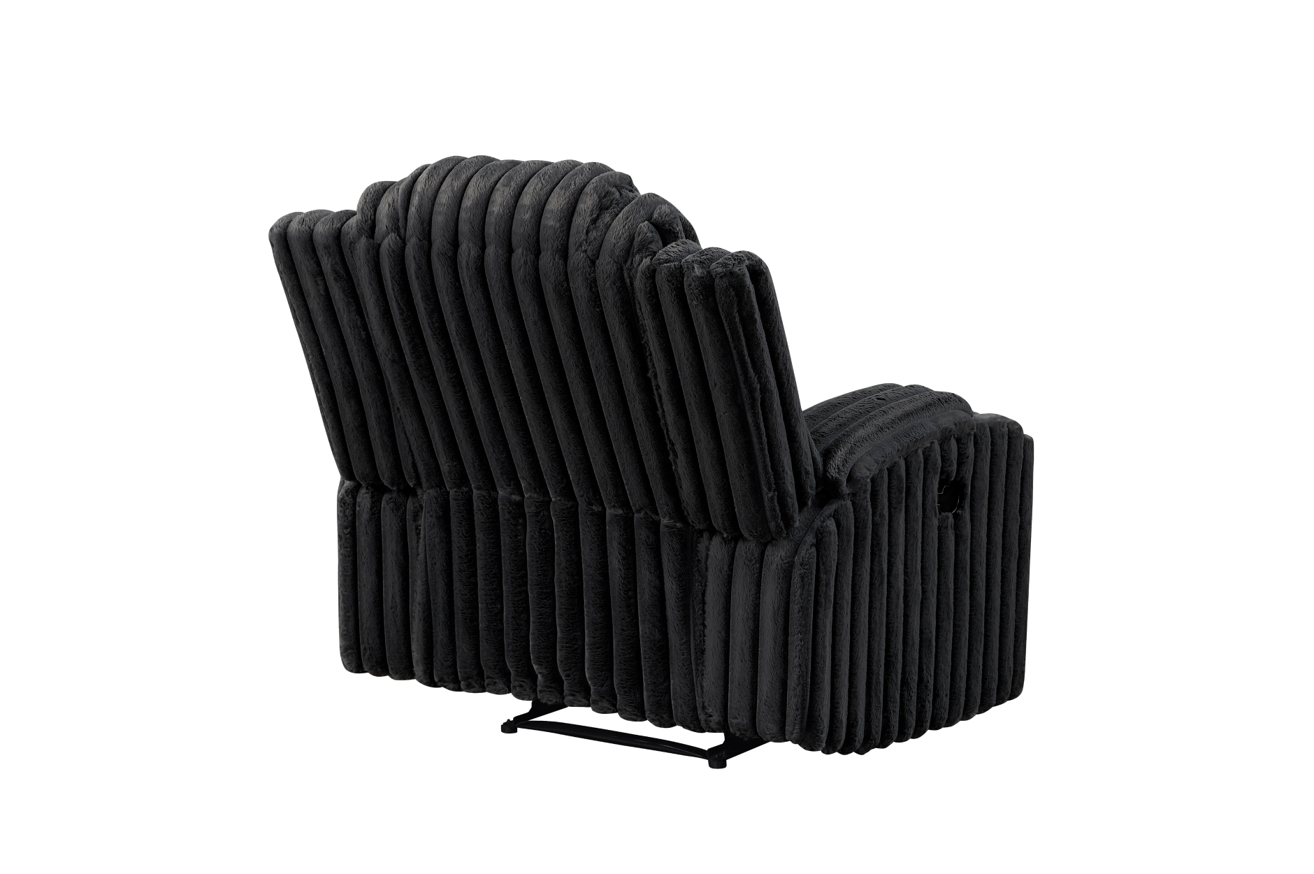 8348BLK Phyllis Black Reclining Sofa Set