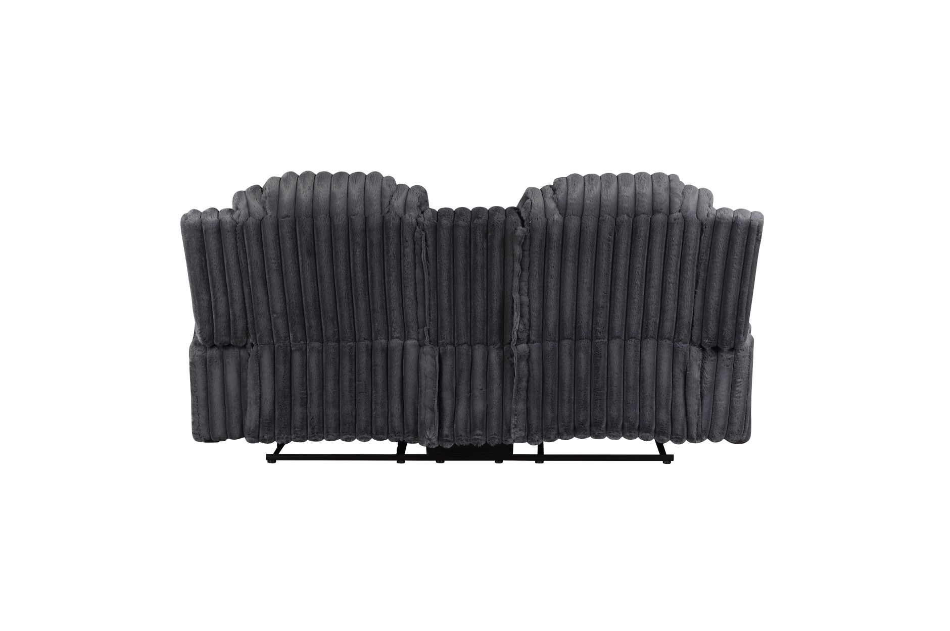 8348DGY Phyllis Dark Gray Reclining Sofa Set