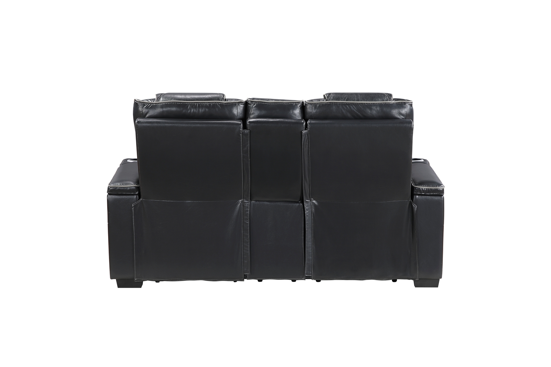 8449BK Apex Black Power Reclining Sofa Set