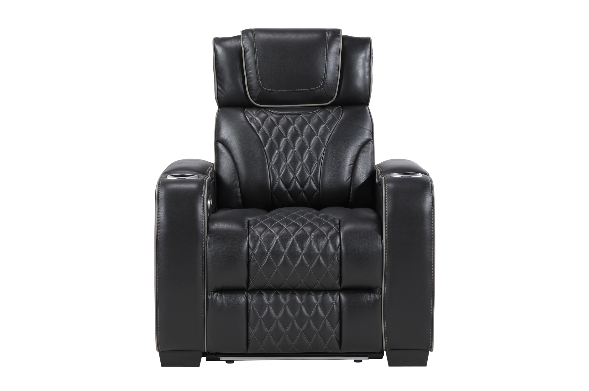 8449BK Apex Black Power Reclining Sofa Set