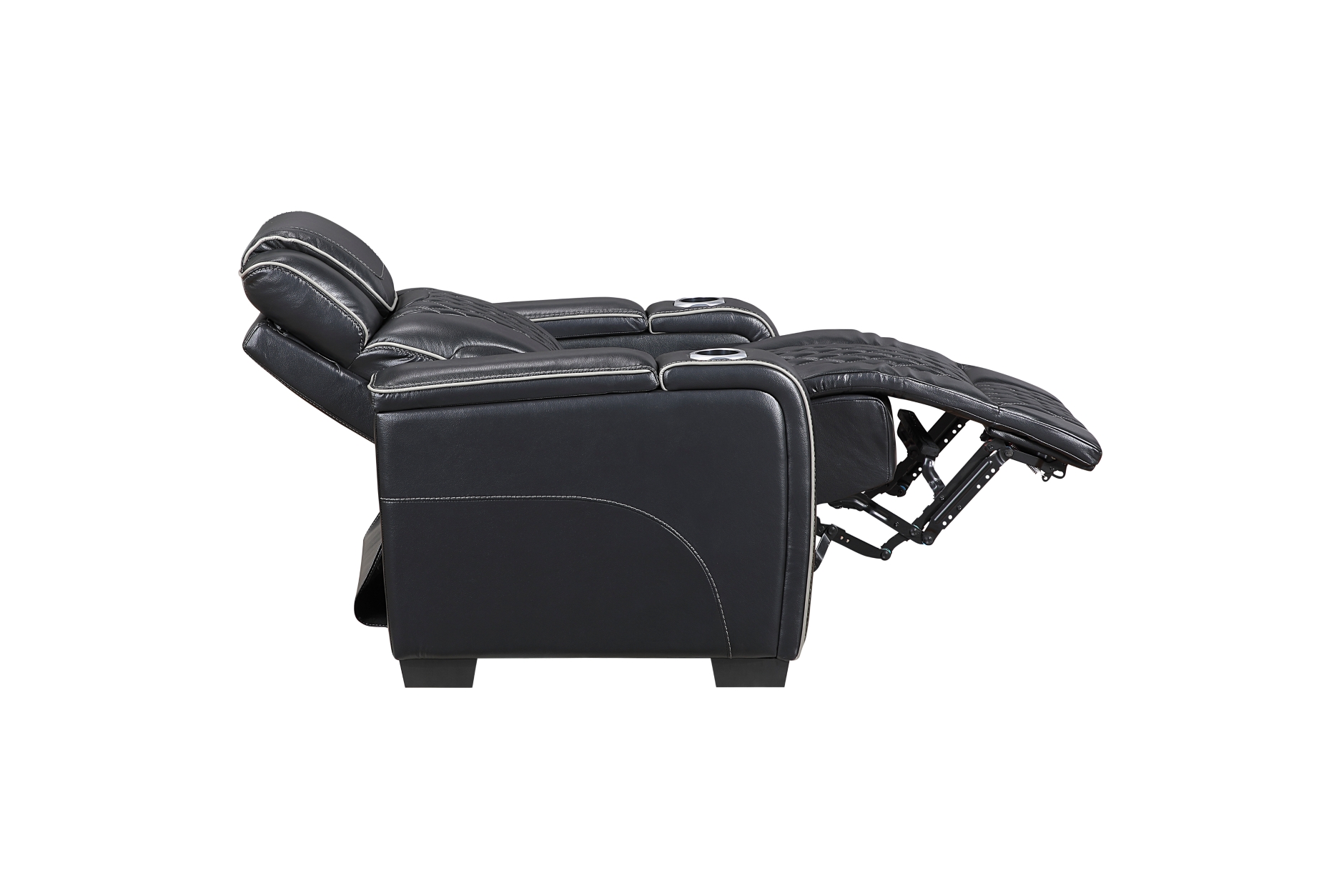 8449BK Apex Black Power Reclining Sofa Set