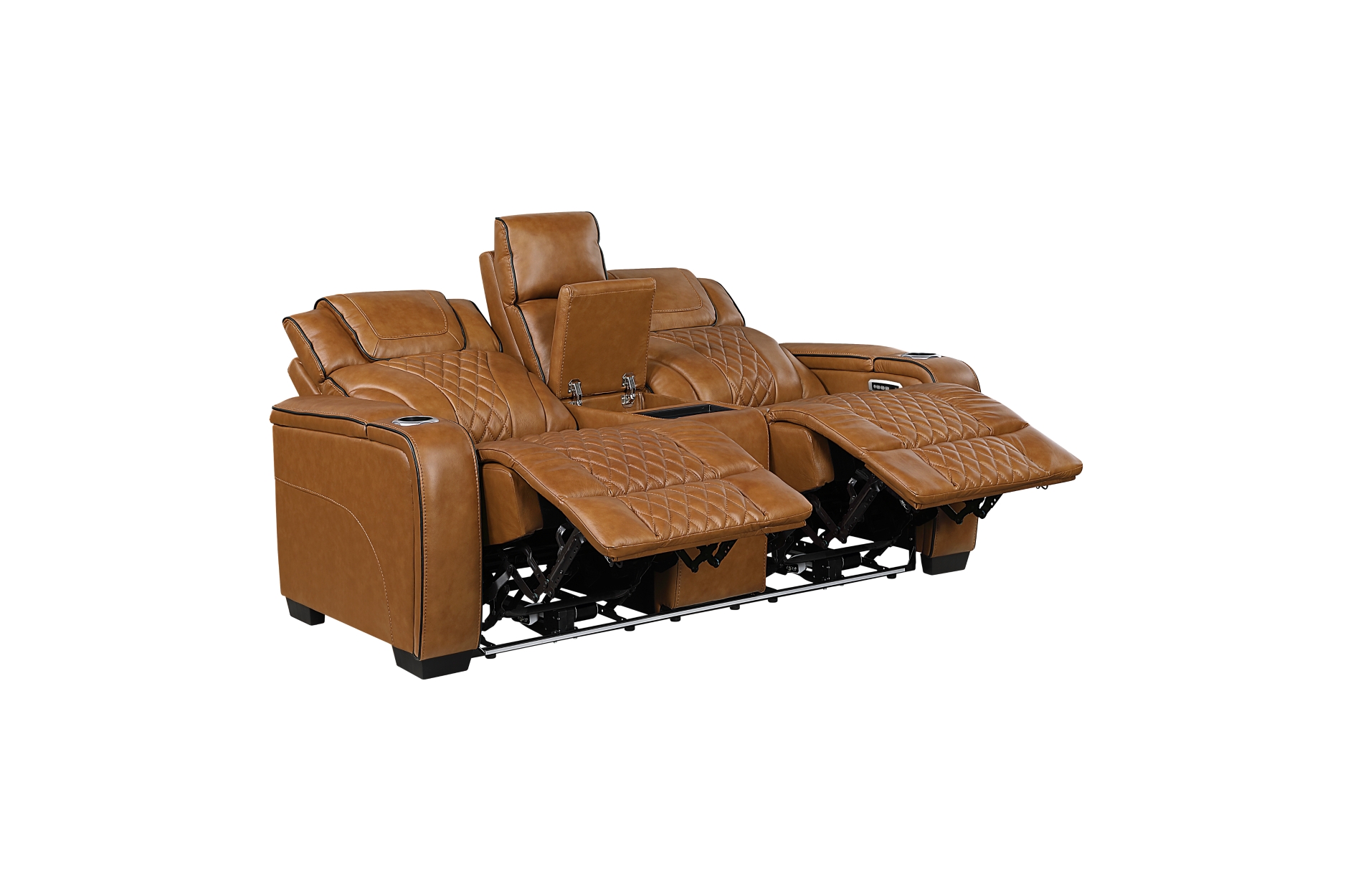 8449BR Apex Brown Power Reclining Sofa Set