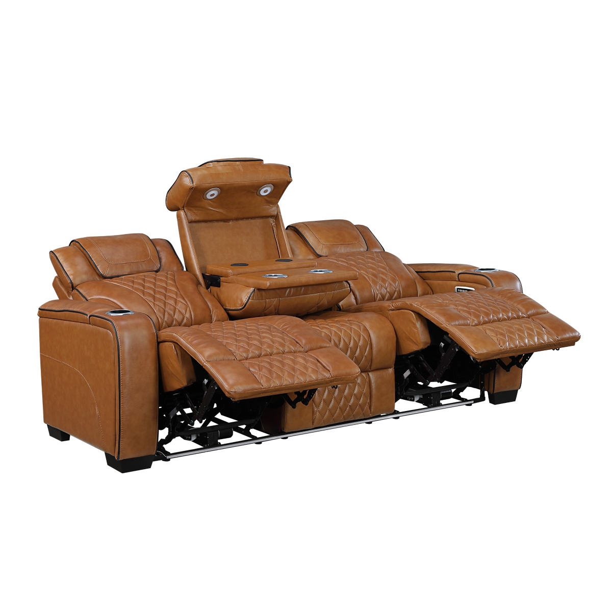 8449BR Apex Brown Power Reclining Sofa Set