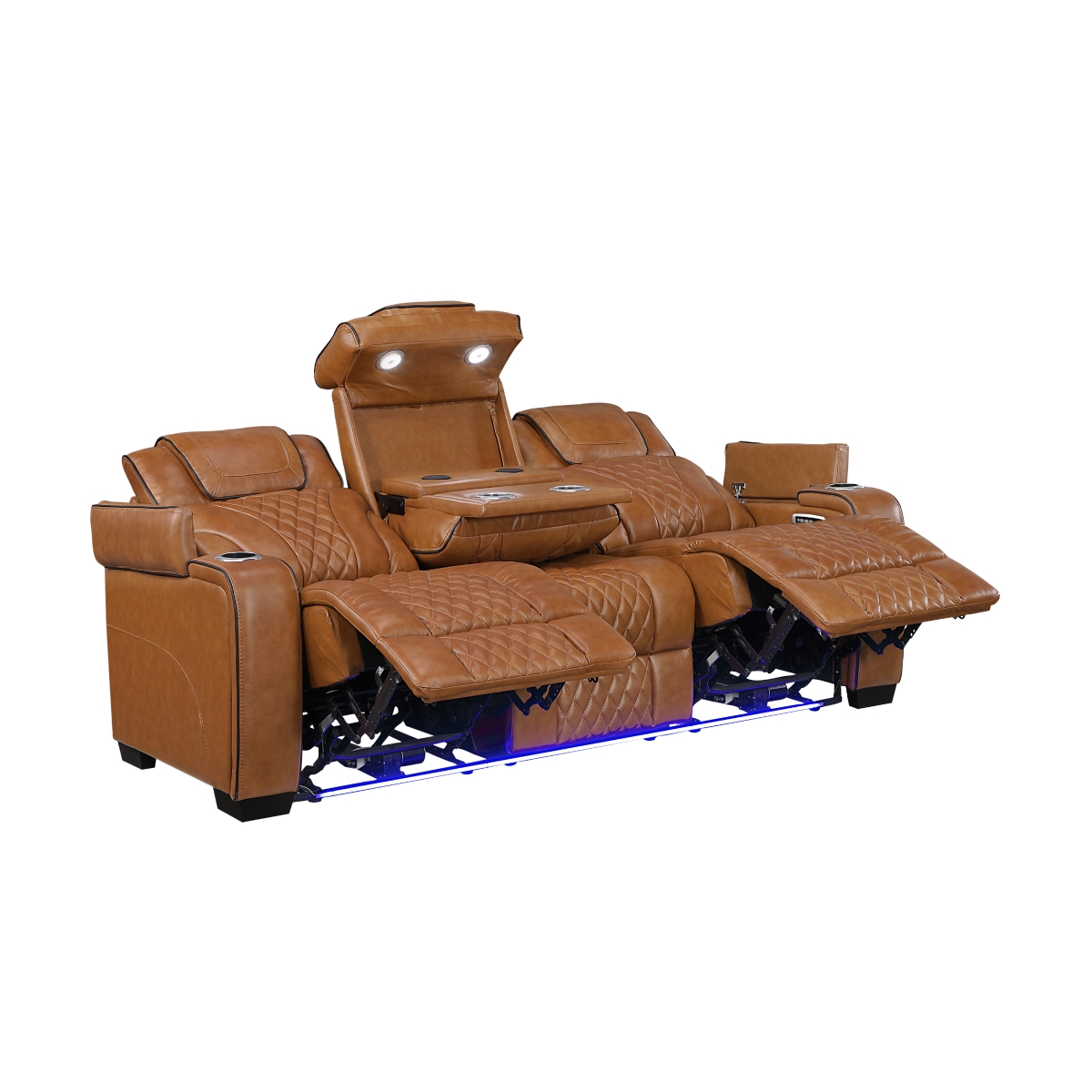 8449BR Apex Brown Power Reclining Sofa Set