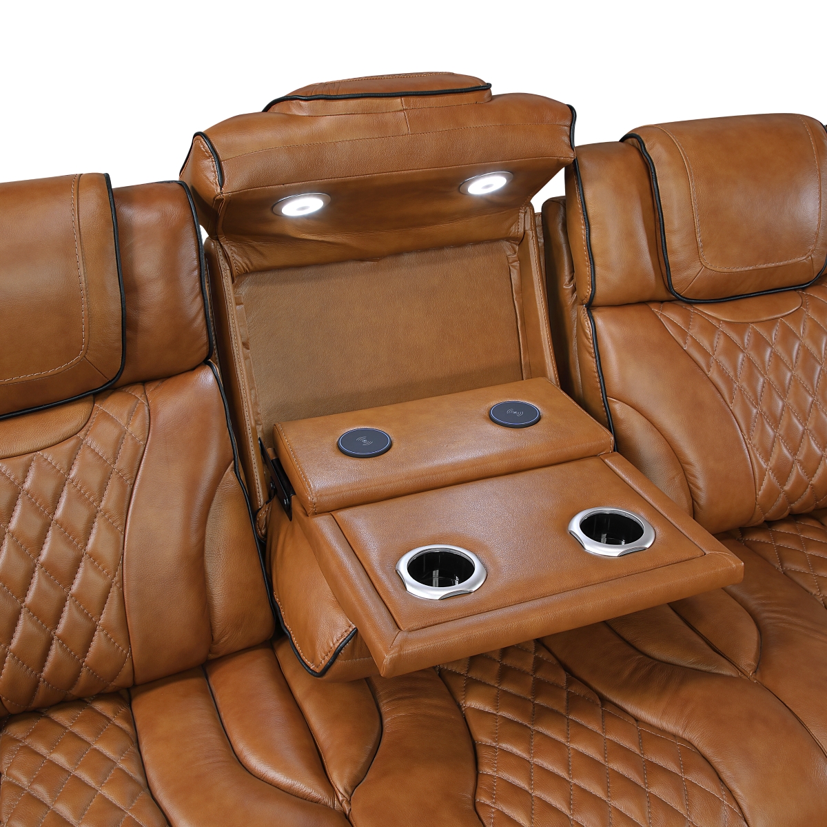 8449BR Apex Brown Power Reclining Sofa Set