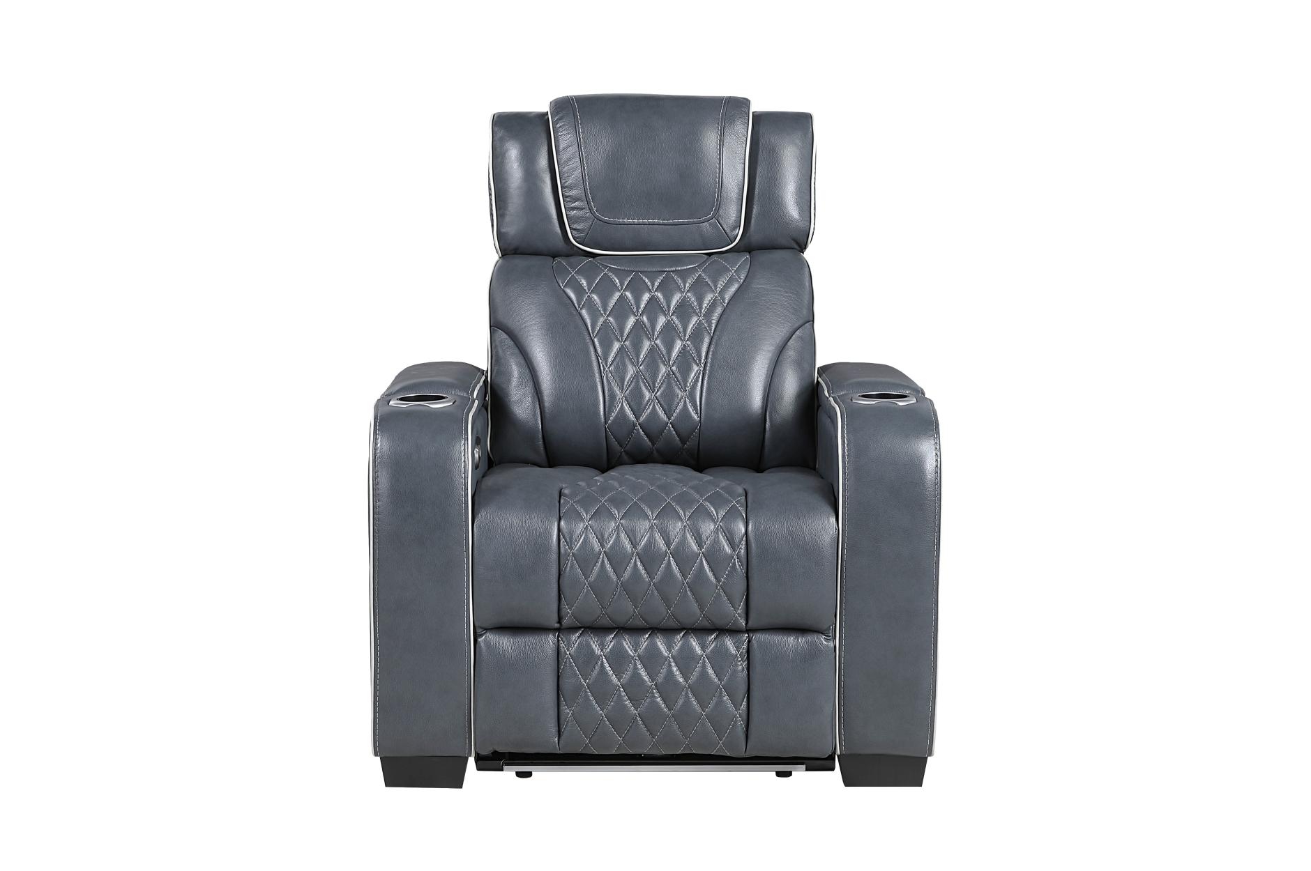8449BU Apex Blue Power Reclining Sofa Set