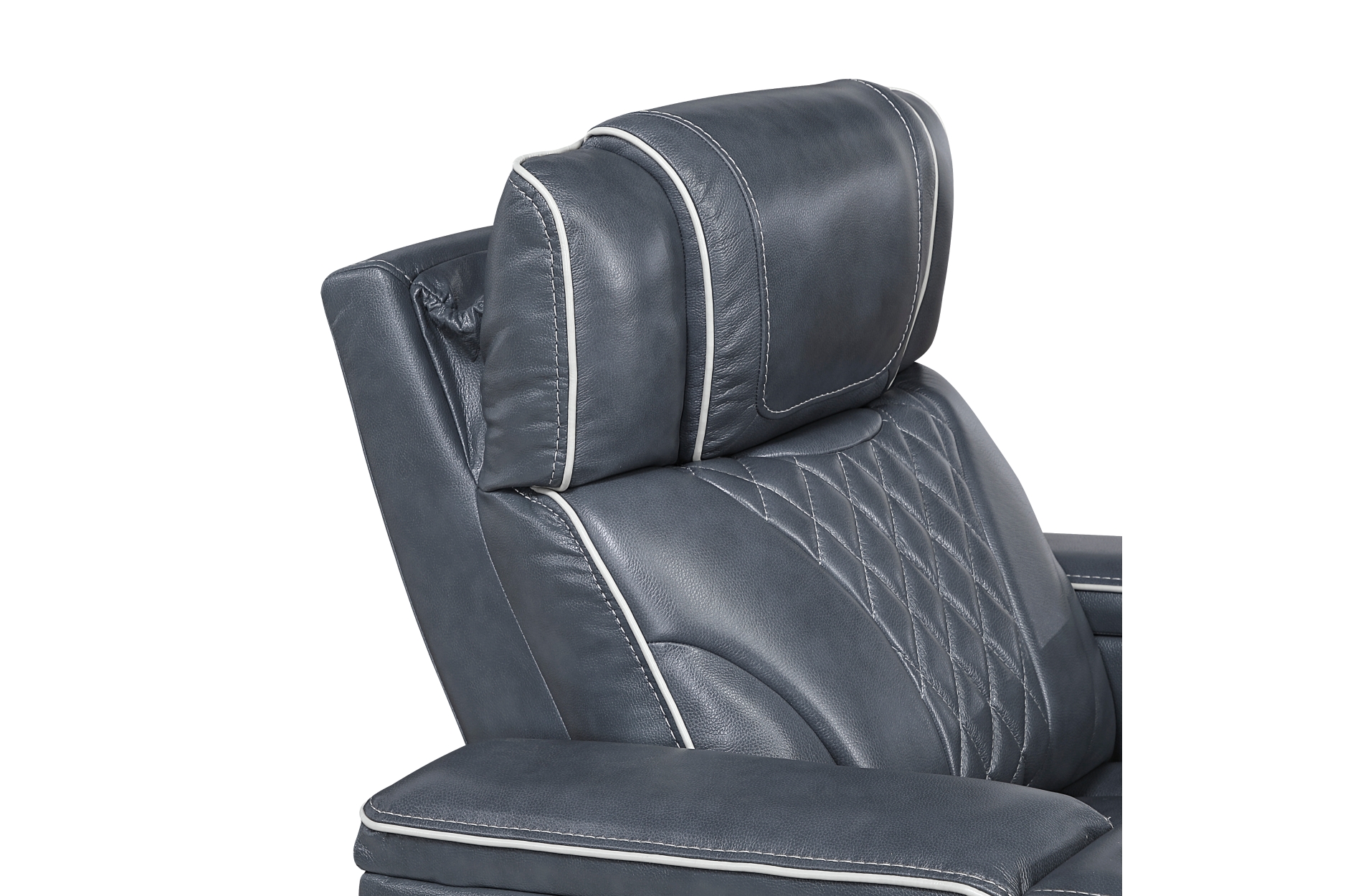 8449BU Apex Blue Power Reclining Sofa Set