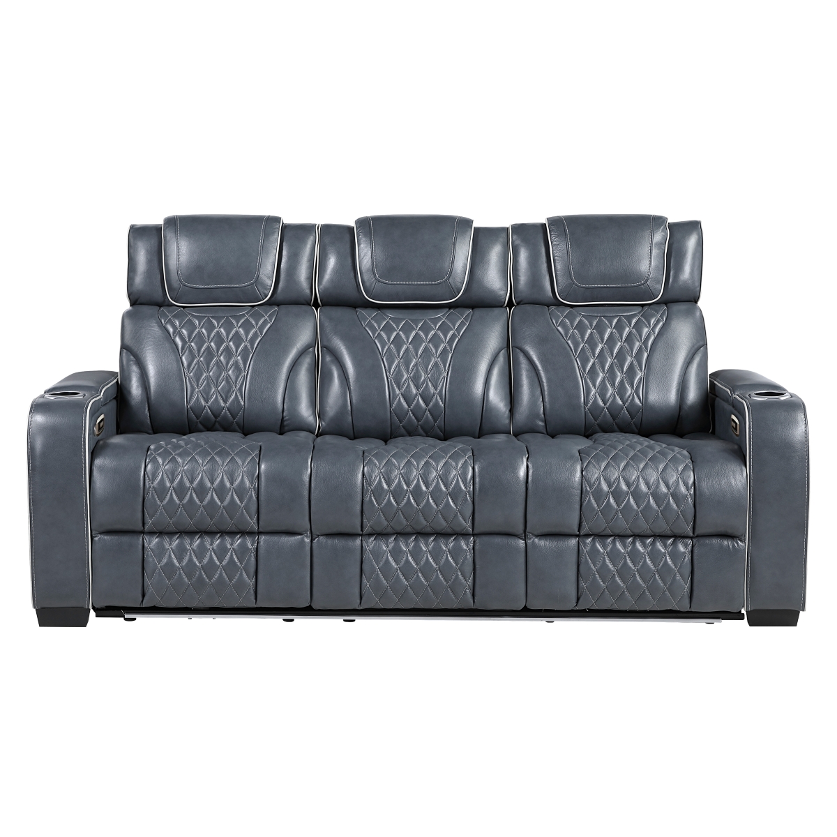 8449BU Apex Blue Power Reclining Sofa Set