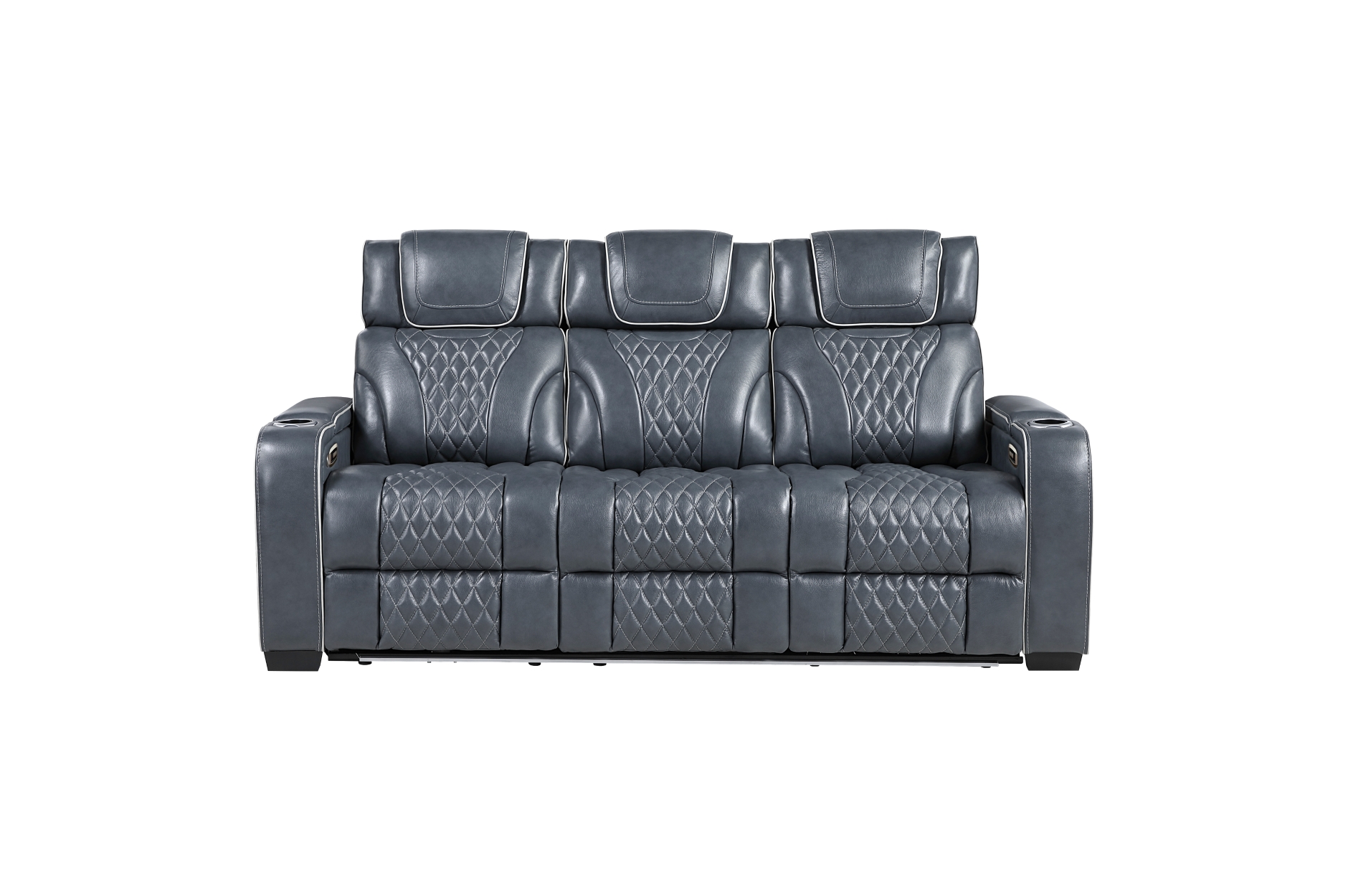 8449BU Apex Blue Power Reclining Sofa Set