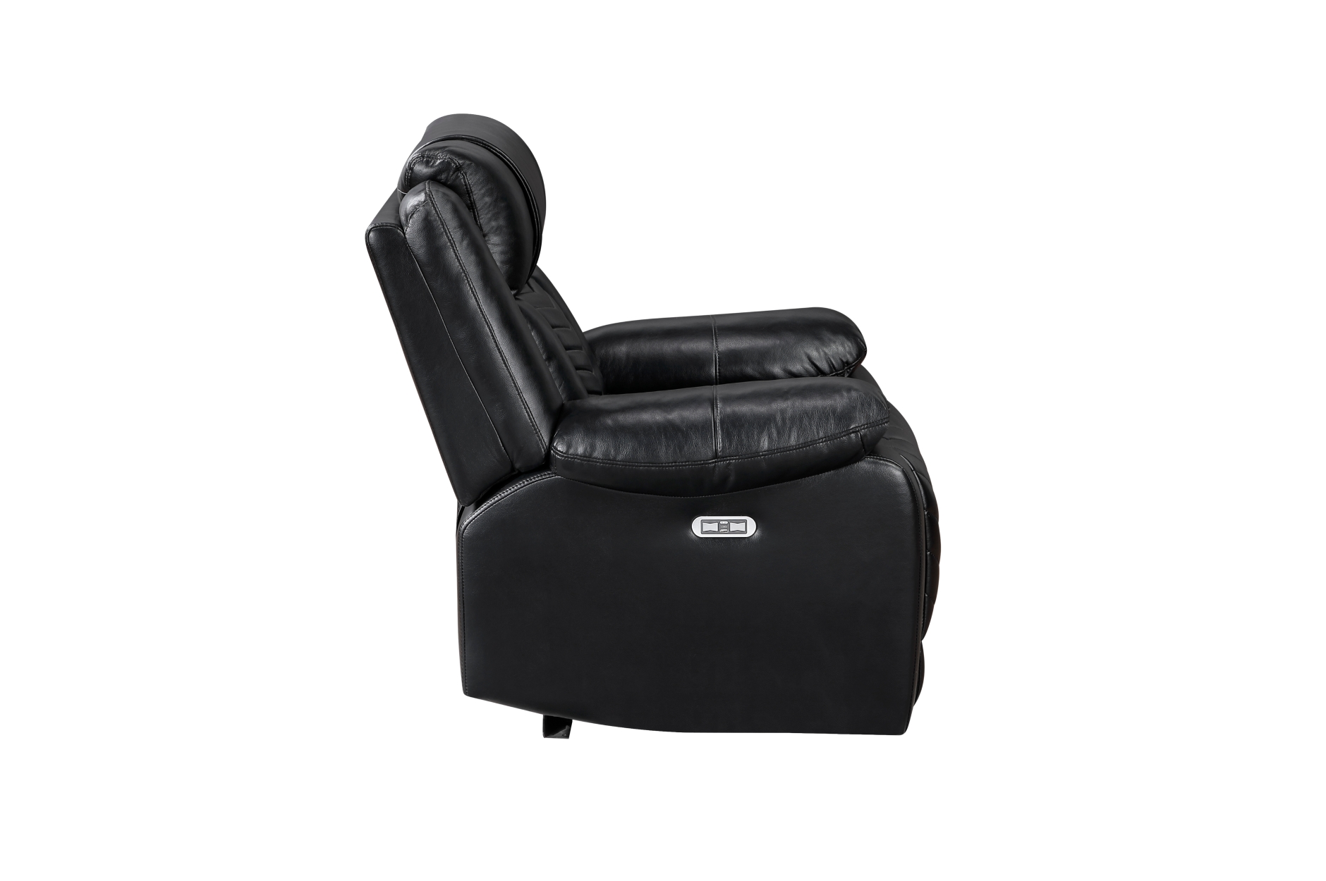 8457BLK Huron Black Power Reclining Sofa Set