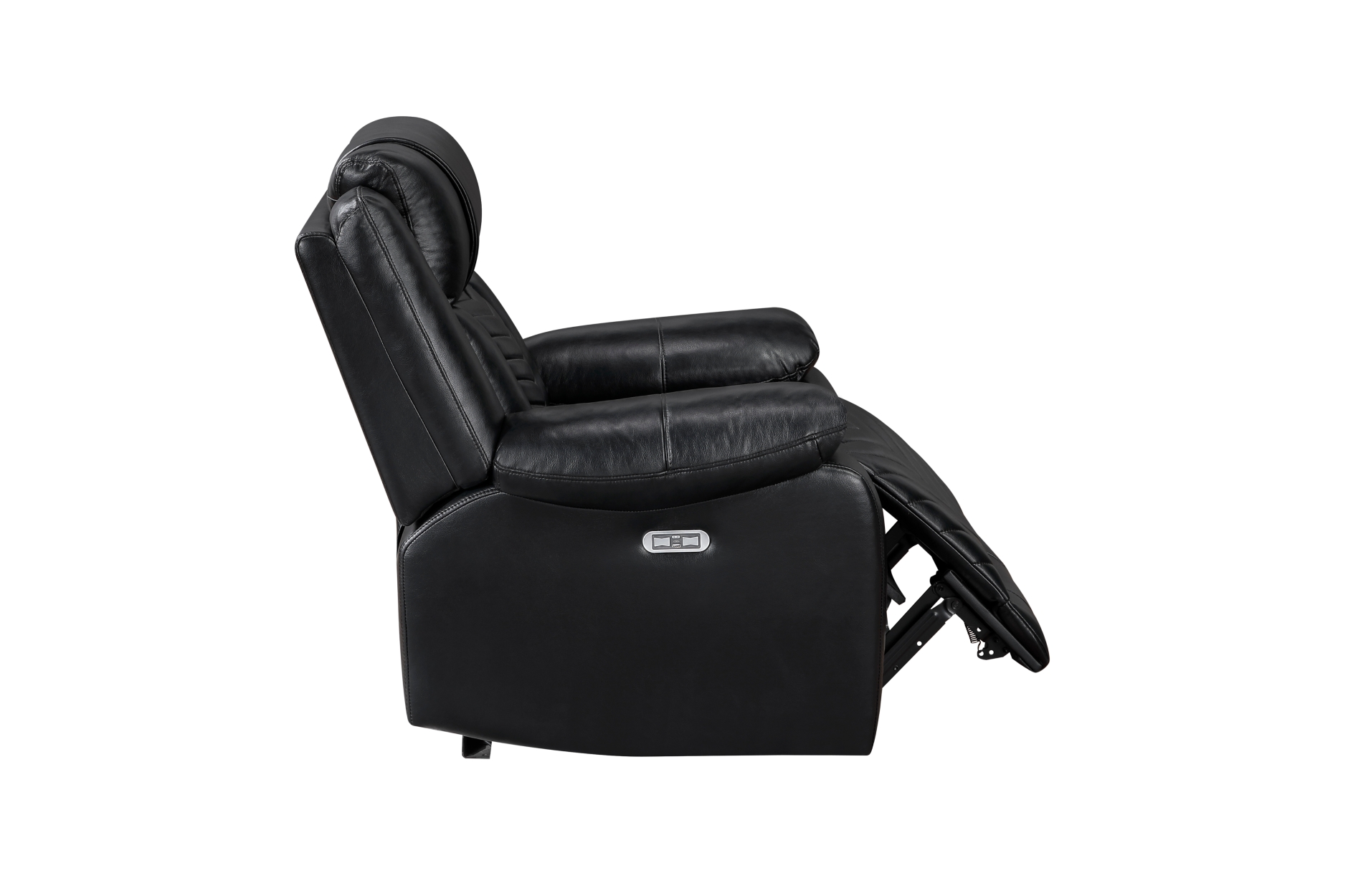 8457BLK Huron Black Power Reclining Sofa Set