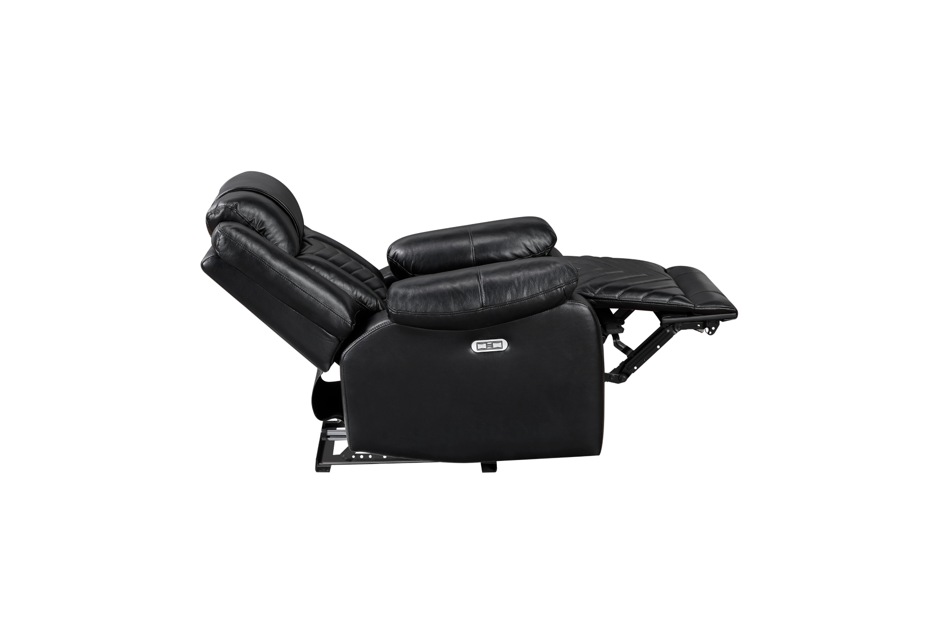 8457BLK Huron Black Power Reclining Sofa Set