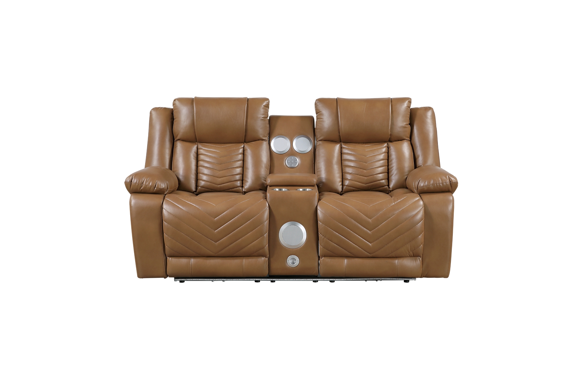 8457BRW Huron Brown Power Reclining Sofa Set