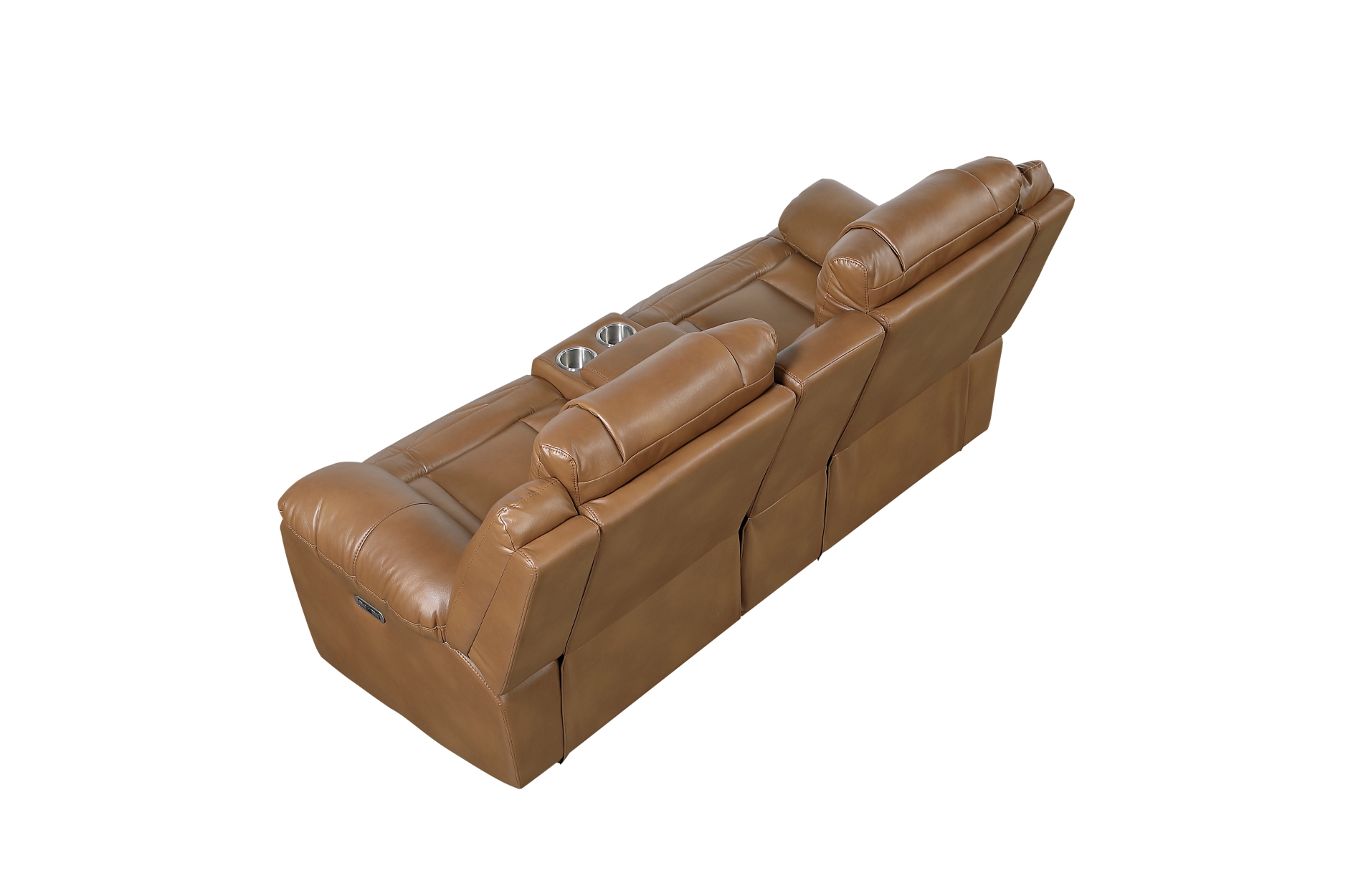 8457BRW Huron Brown Power Reclining Sofa Set