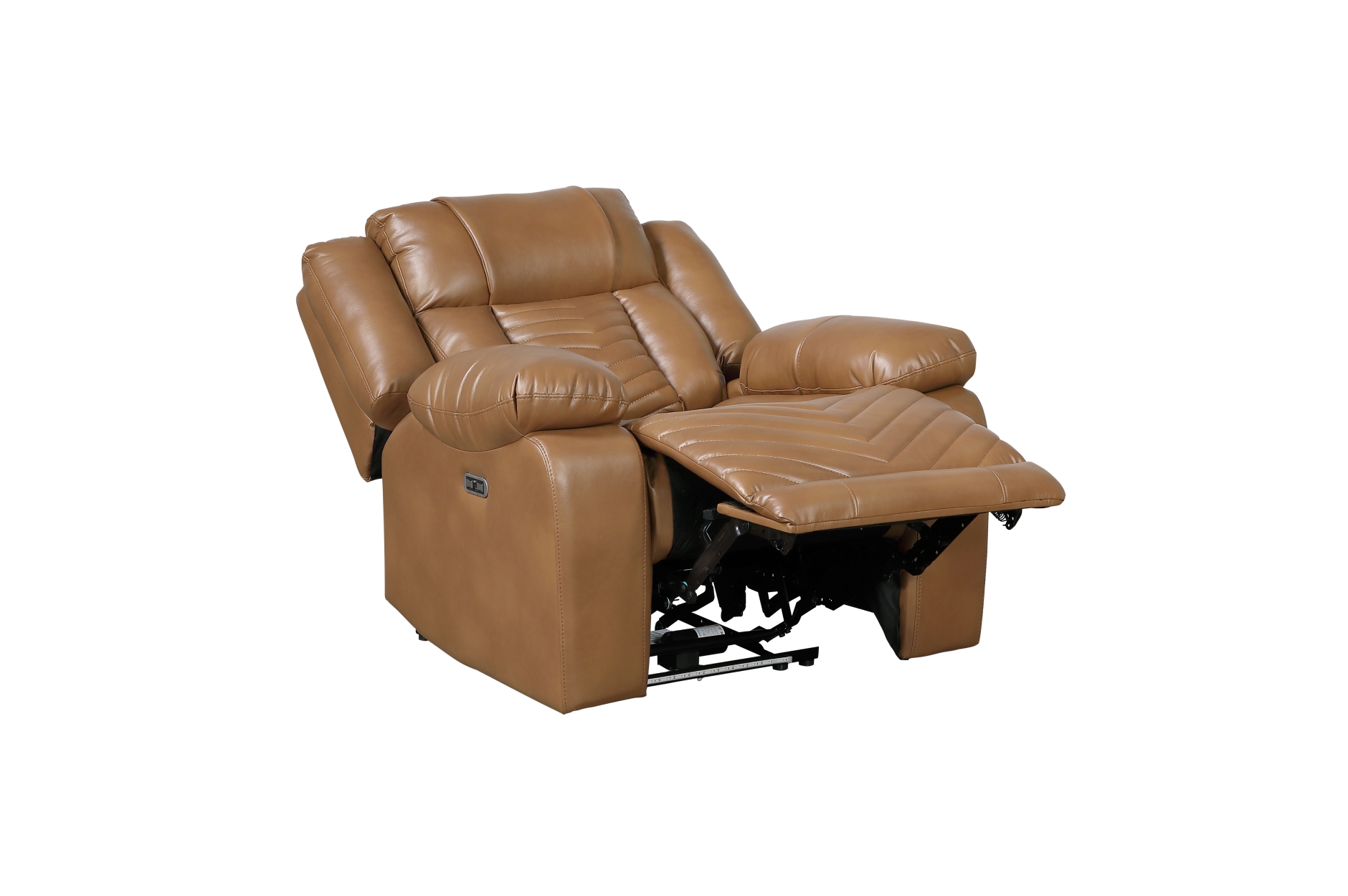 8457BRW Huron Brown Power Reclining Sofa Set