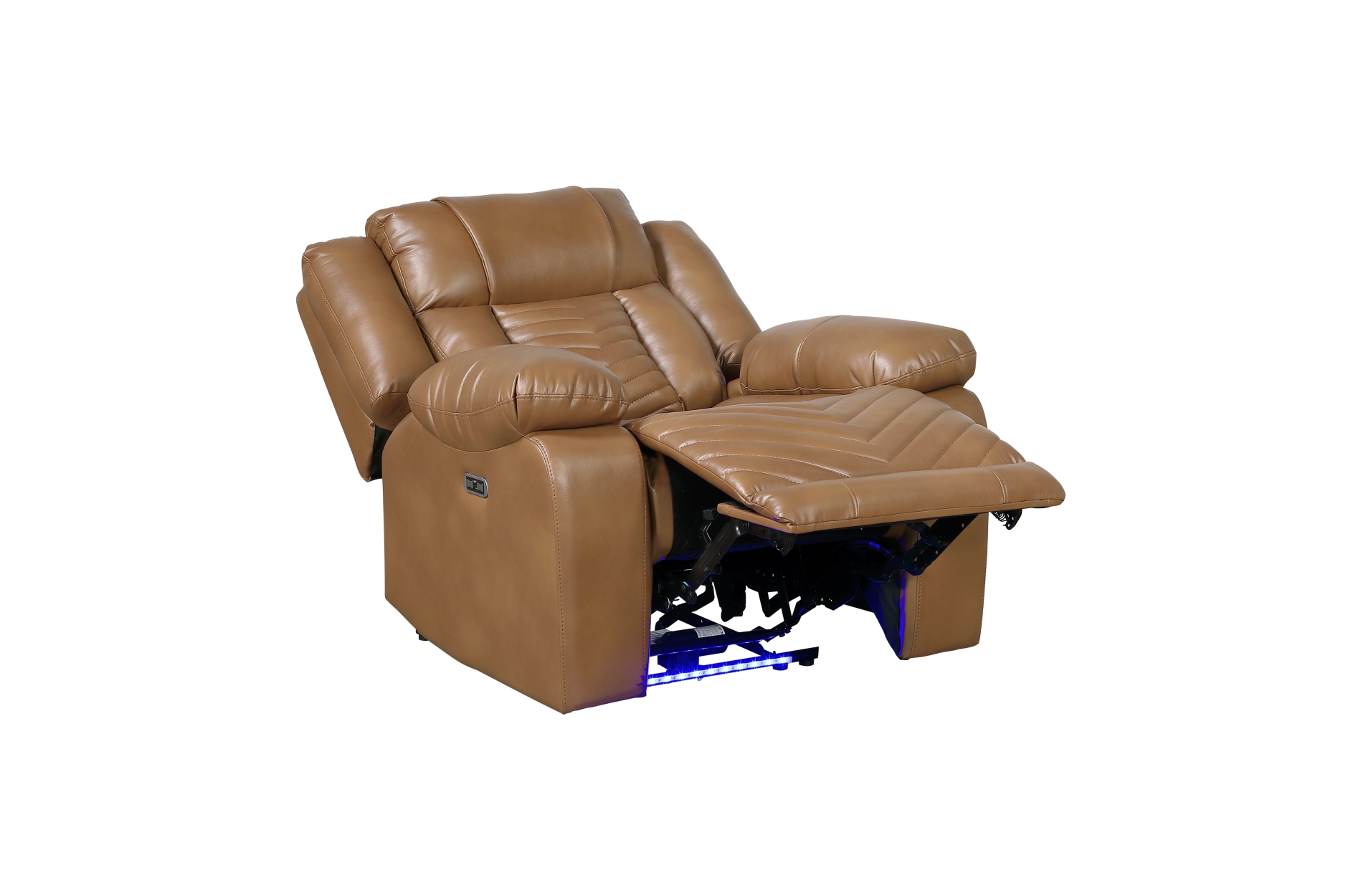 8457BRW Huron Brown Power Reclining Sofa Set