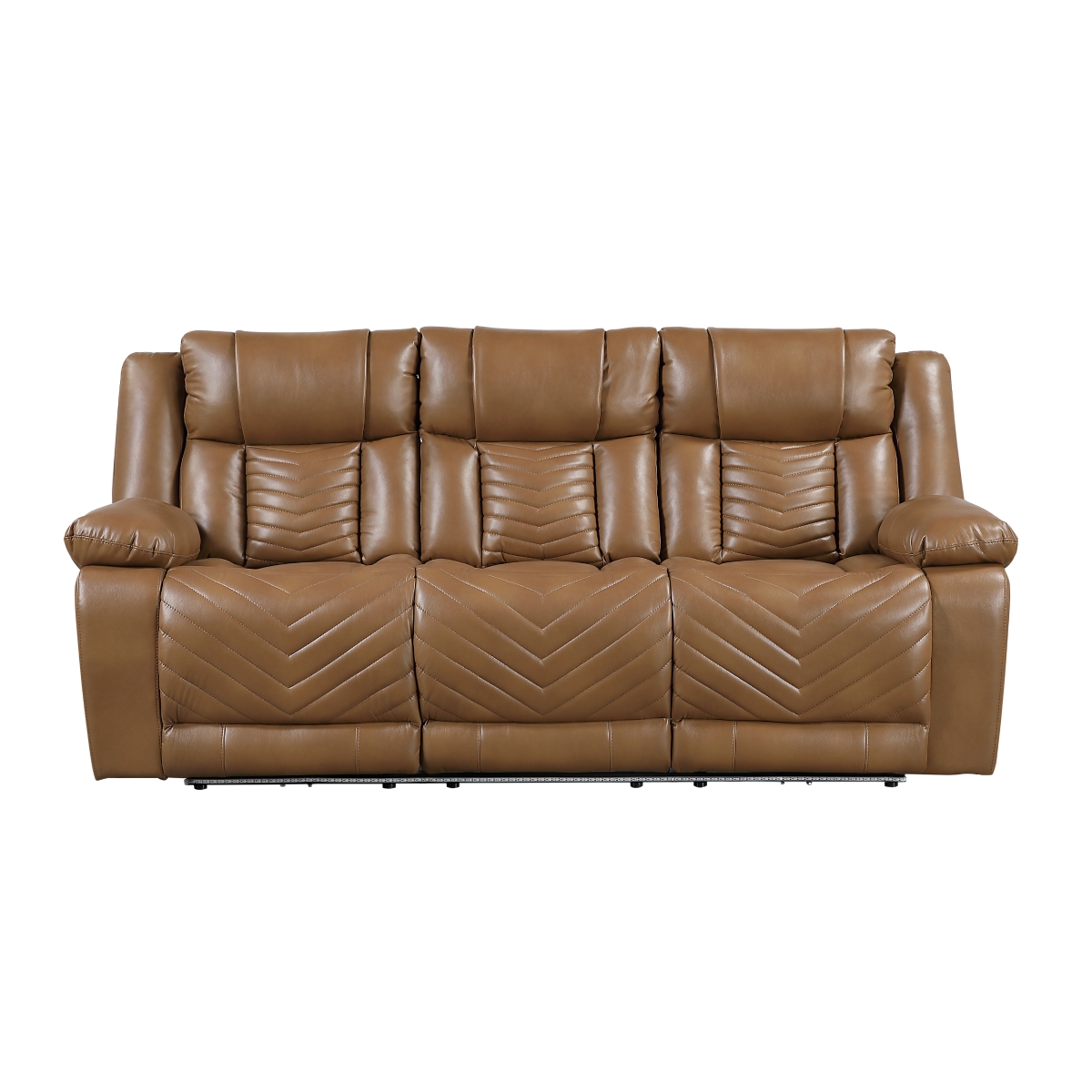8457BRW Huron Brown Power Reclining Sofa Set