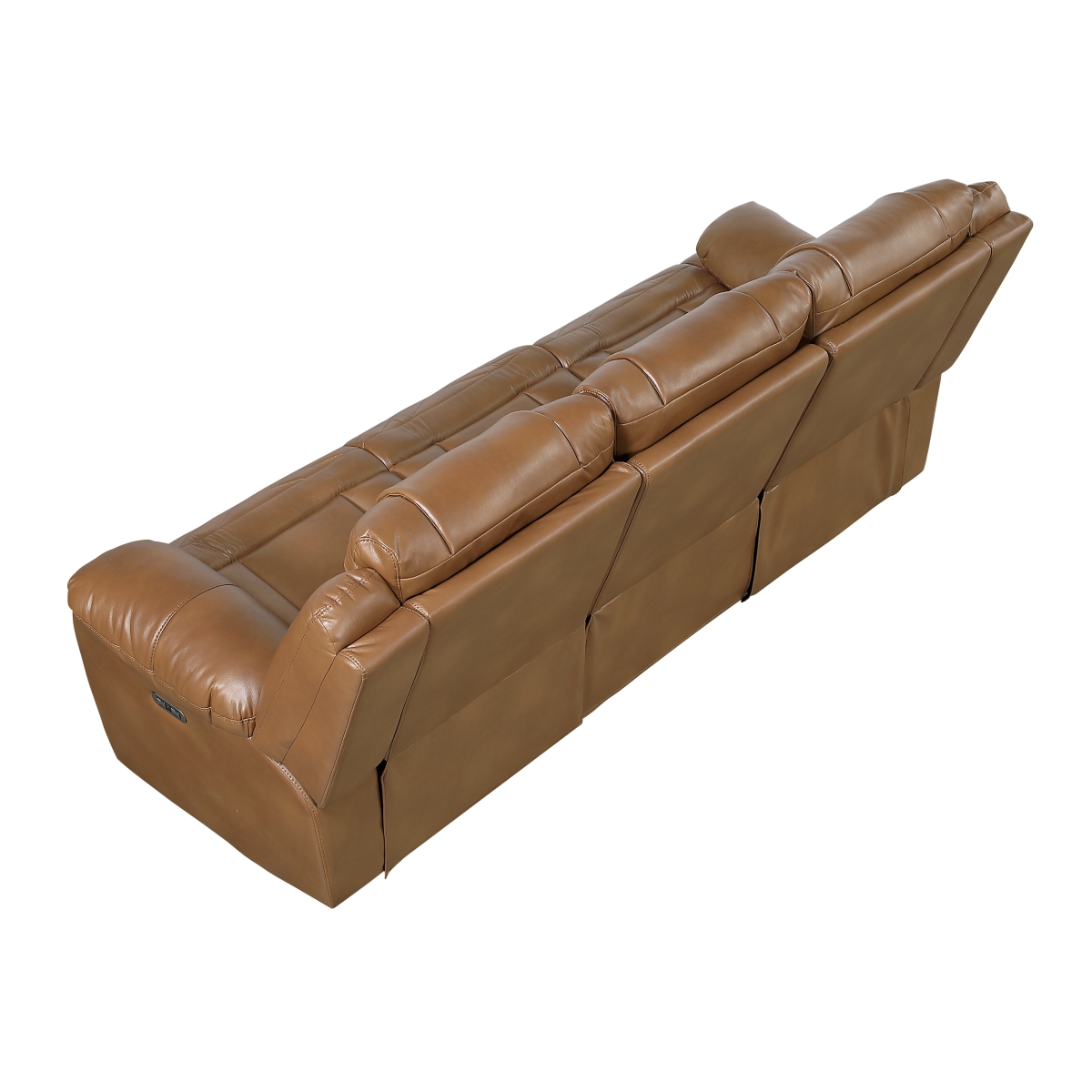 8457BRW Huron Brown Power Reclining Sofa Set