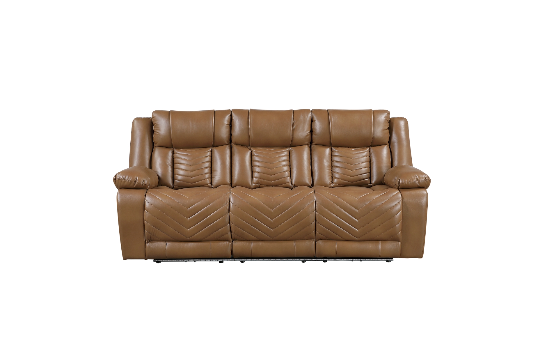 8457BRW Huron Brown Power Reclining Sofa Set