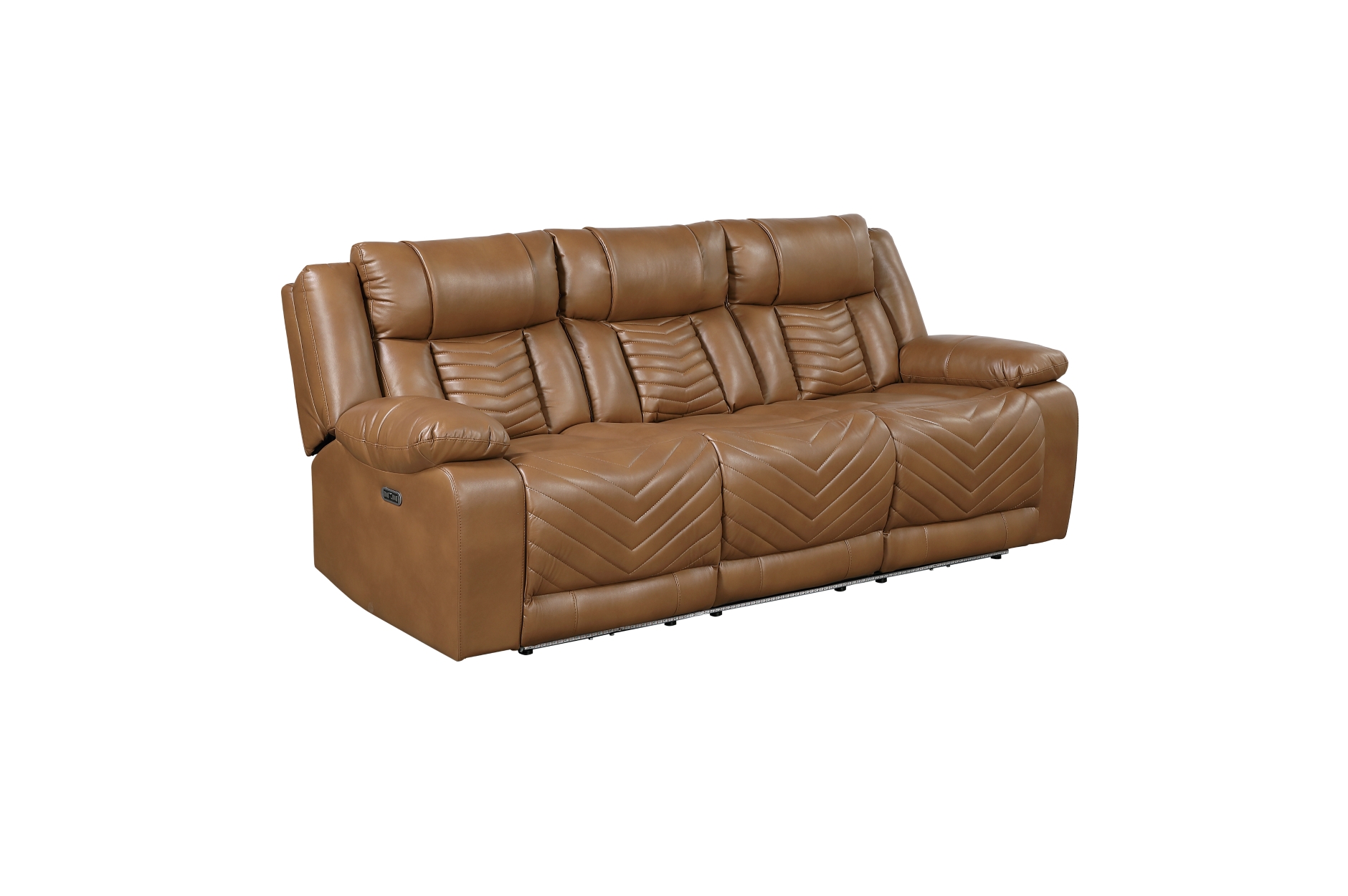 8457BRW Huron Brown Power Reclining Sofa Set