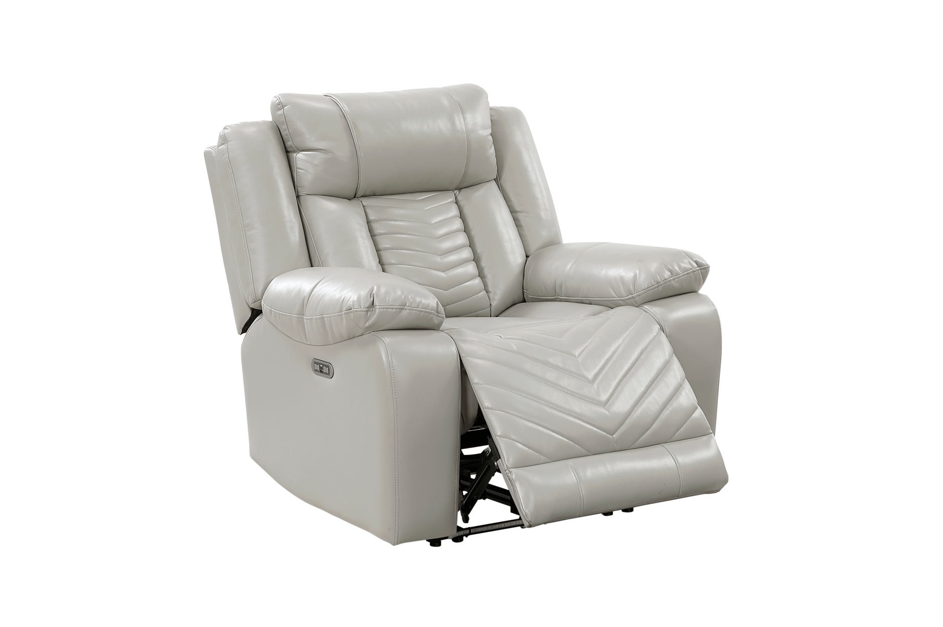 8457GRY Huron Gray Power Reclining Sofa Set