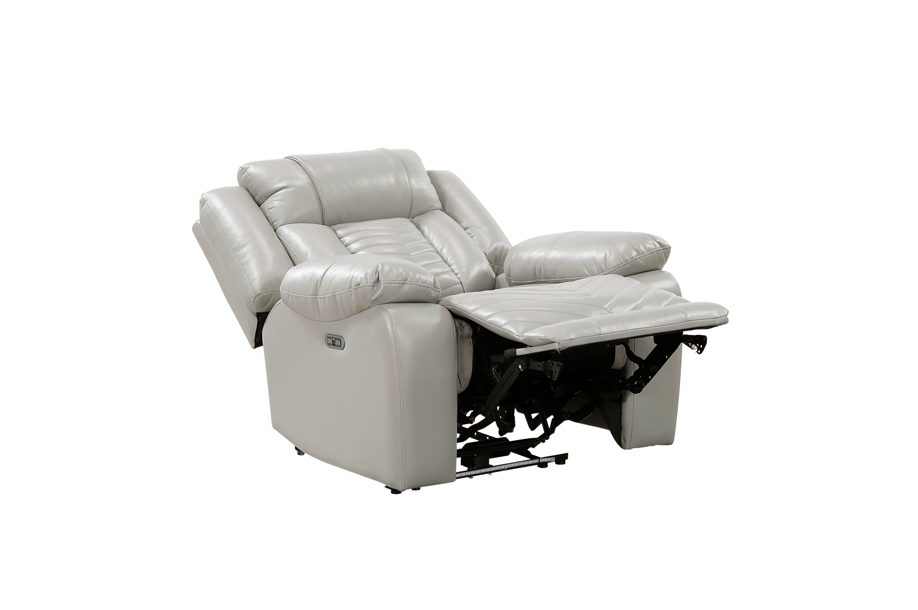 8457GRY Huron Gray Power Reclining Sofa Set