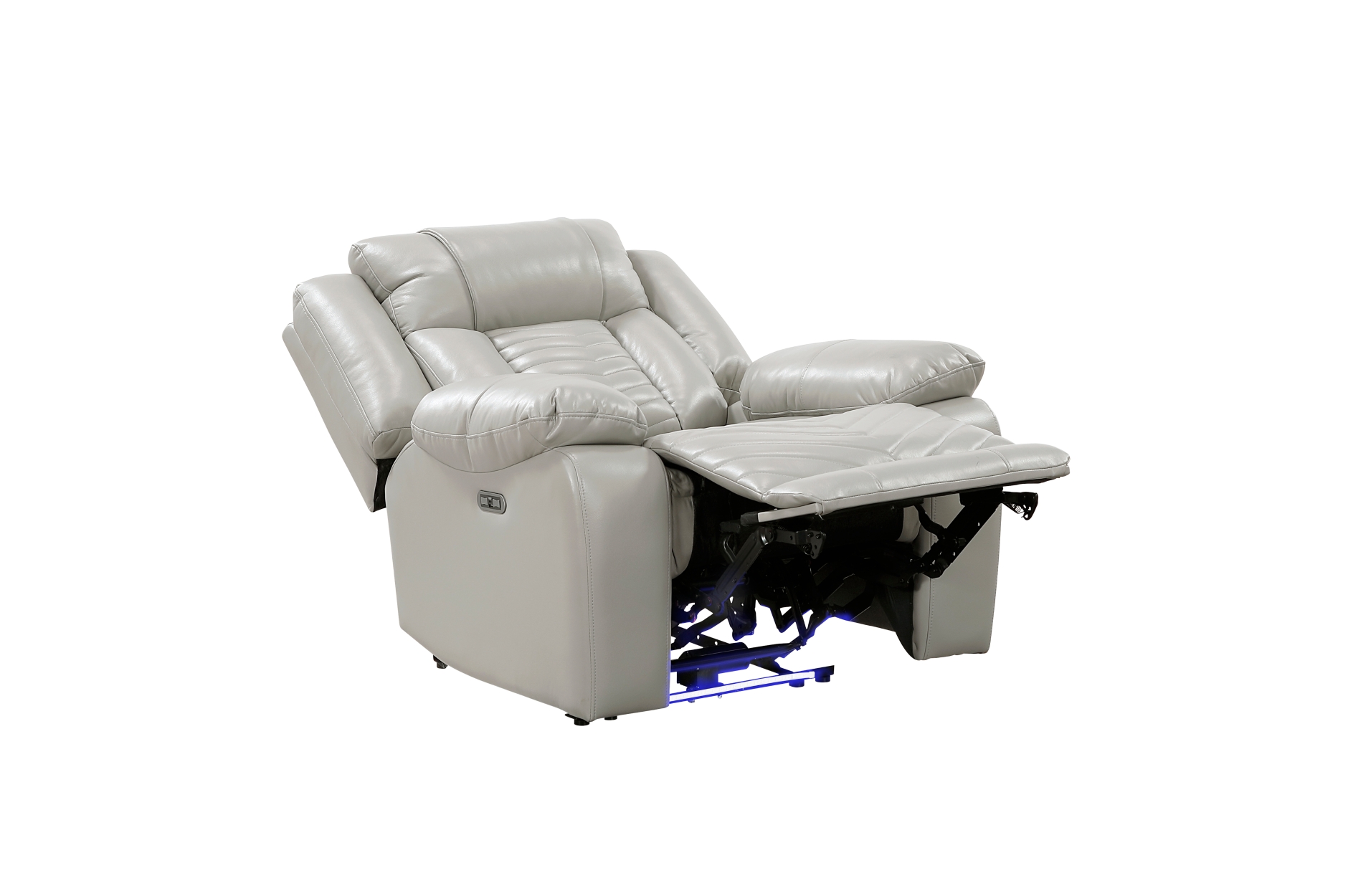 8457GRY Huron Gray Power Reclining Sofa Set