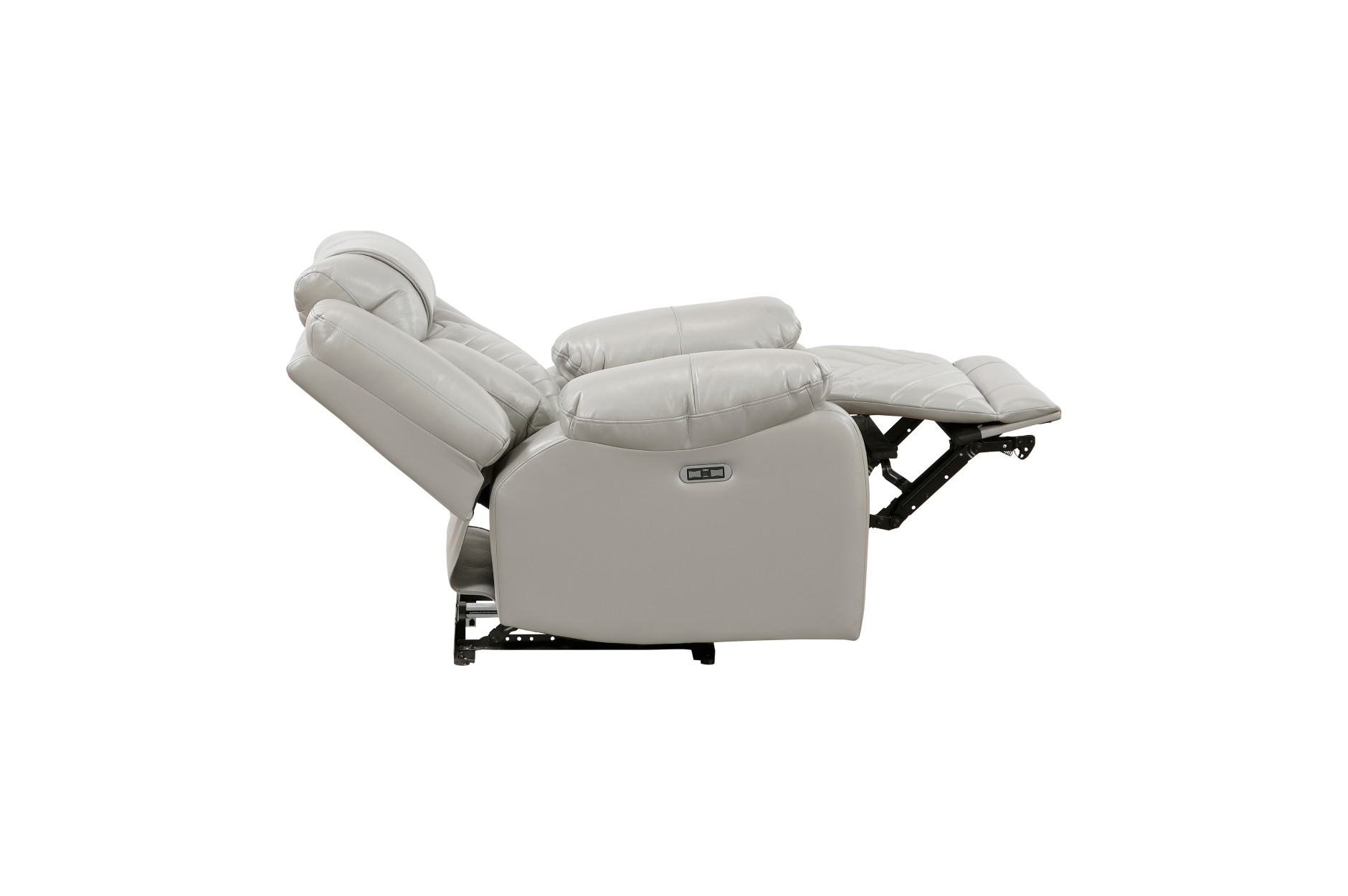 8457GRY Huron Gray Power Reclining Sofa Set