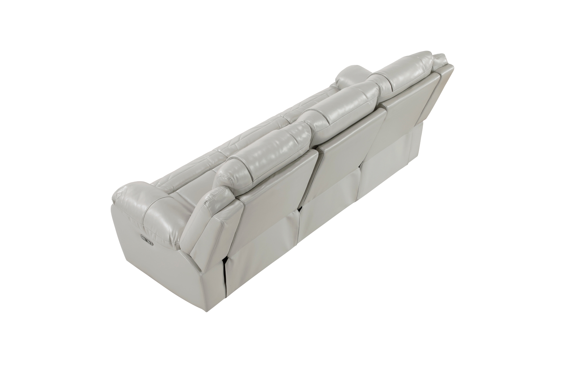 8457GRY Huron Gray Power Reclining Sofa Set
