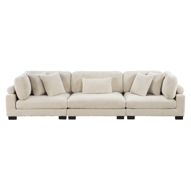 8555BE-3* Traverse Beige Sofa