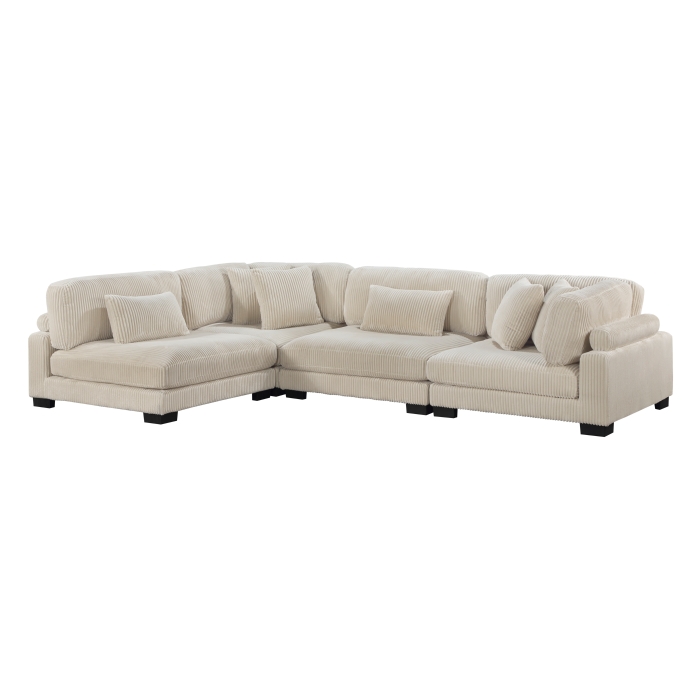 8555BE*4SC Traverse Beige 4-Piece Modular Sectional