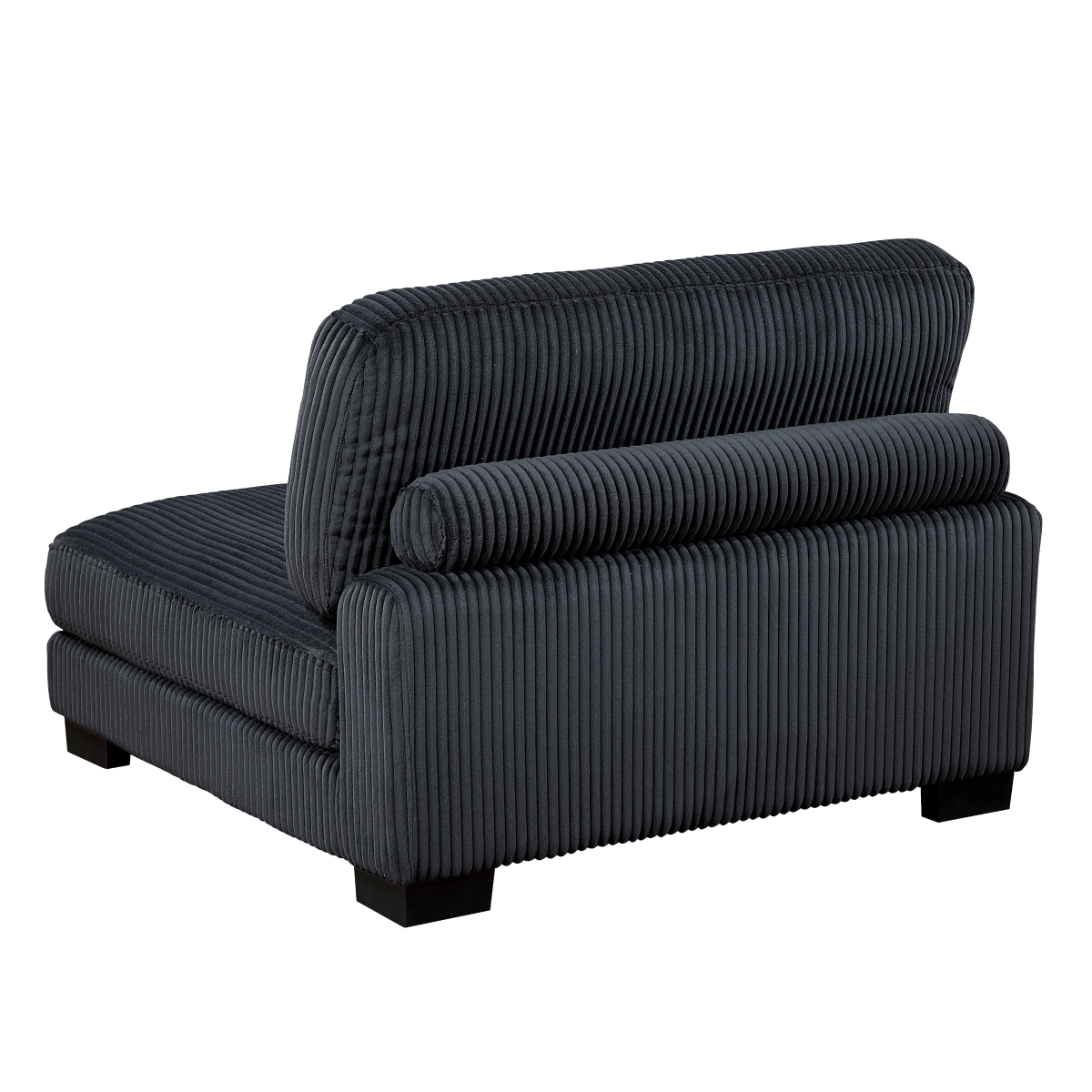8555BK-3* Traverse Black Sofa