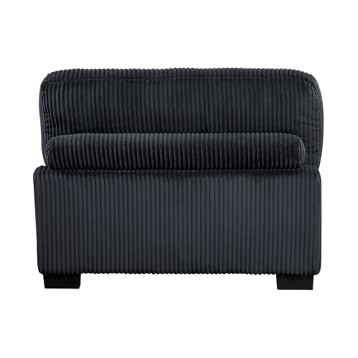 8555BK-3* Traverse Black Sofa