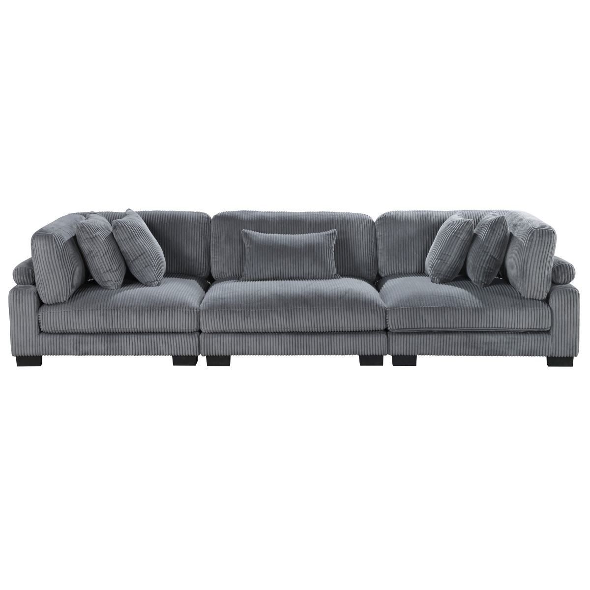 8555GY-3* Traverse Gray Sofa