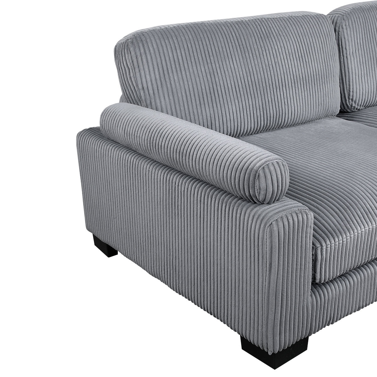 8555GY-3* Traverse Gray Sofa