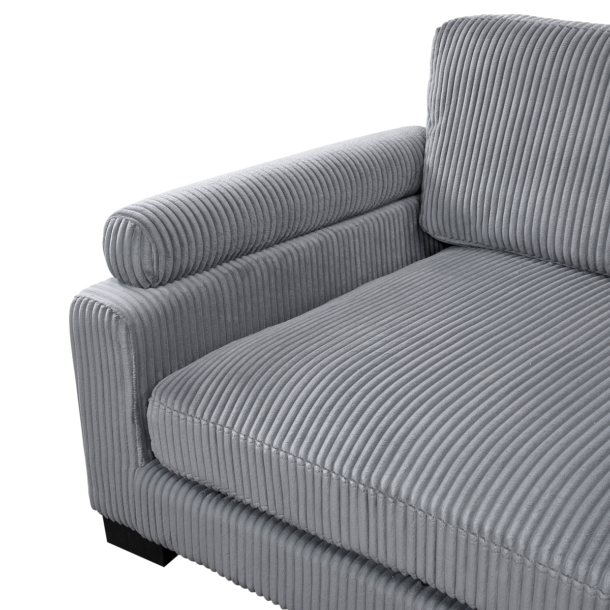 8555GY-3* Traverse Gray Sofa