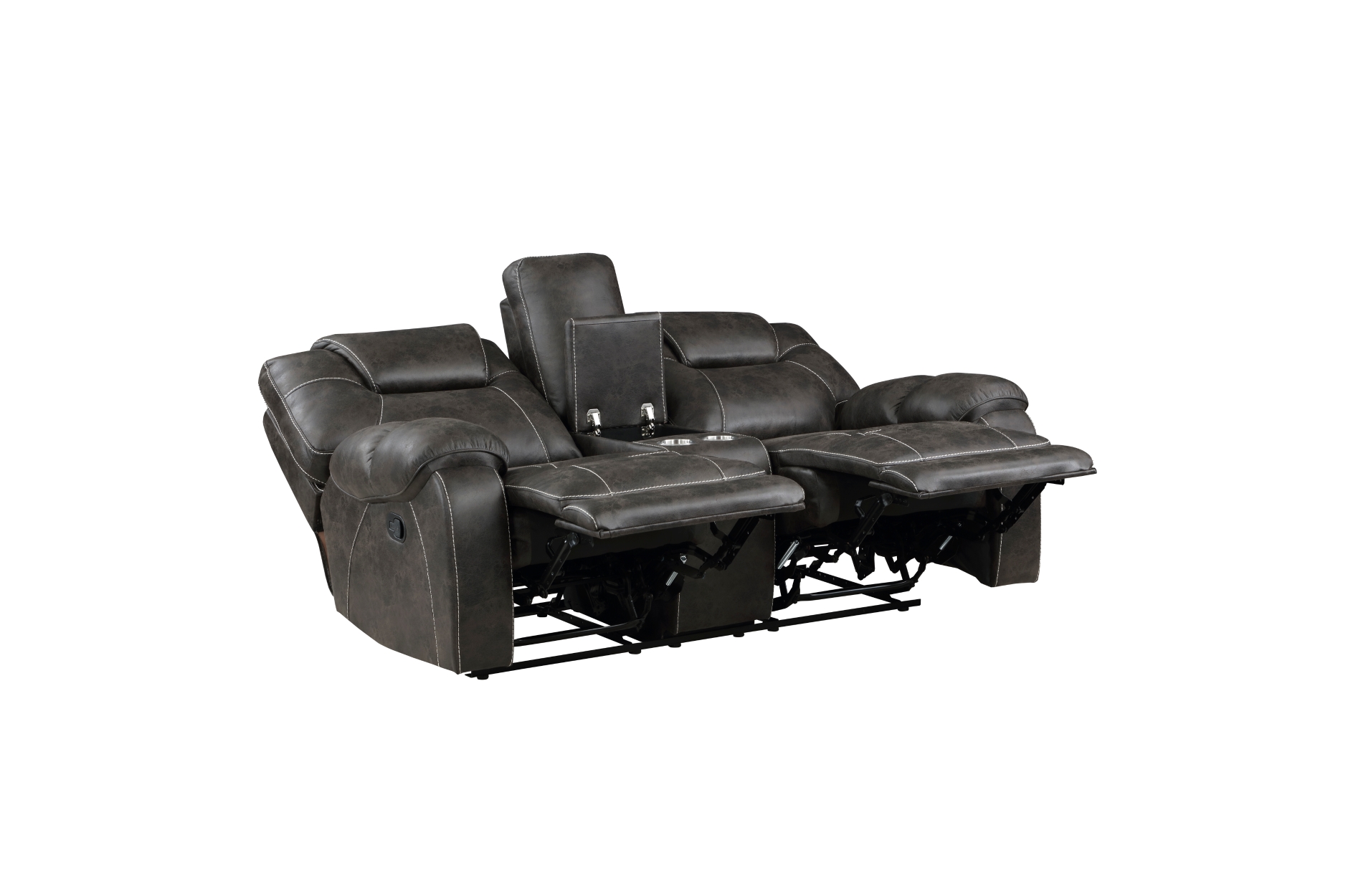 8560PM Gainesville Chocolate Reclining Sofa Set