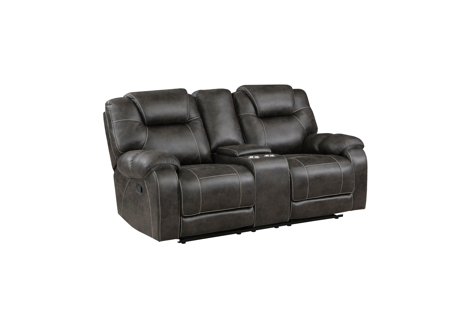 8560PM Gainesville Chocolate Reclining Sofa Set
