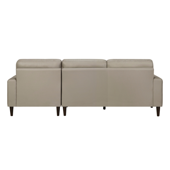 8566LTE*SC Lewes Latte 2-Piece Sectional with Right Chaise