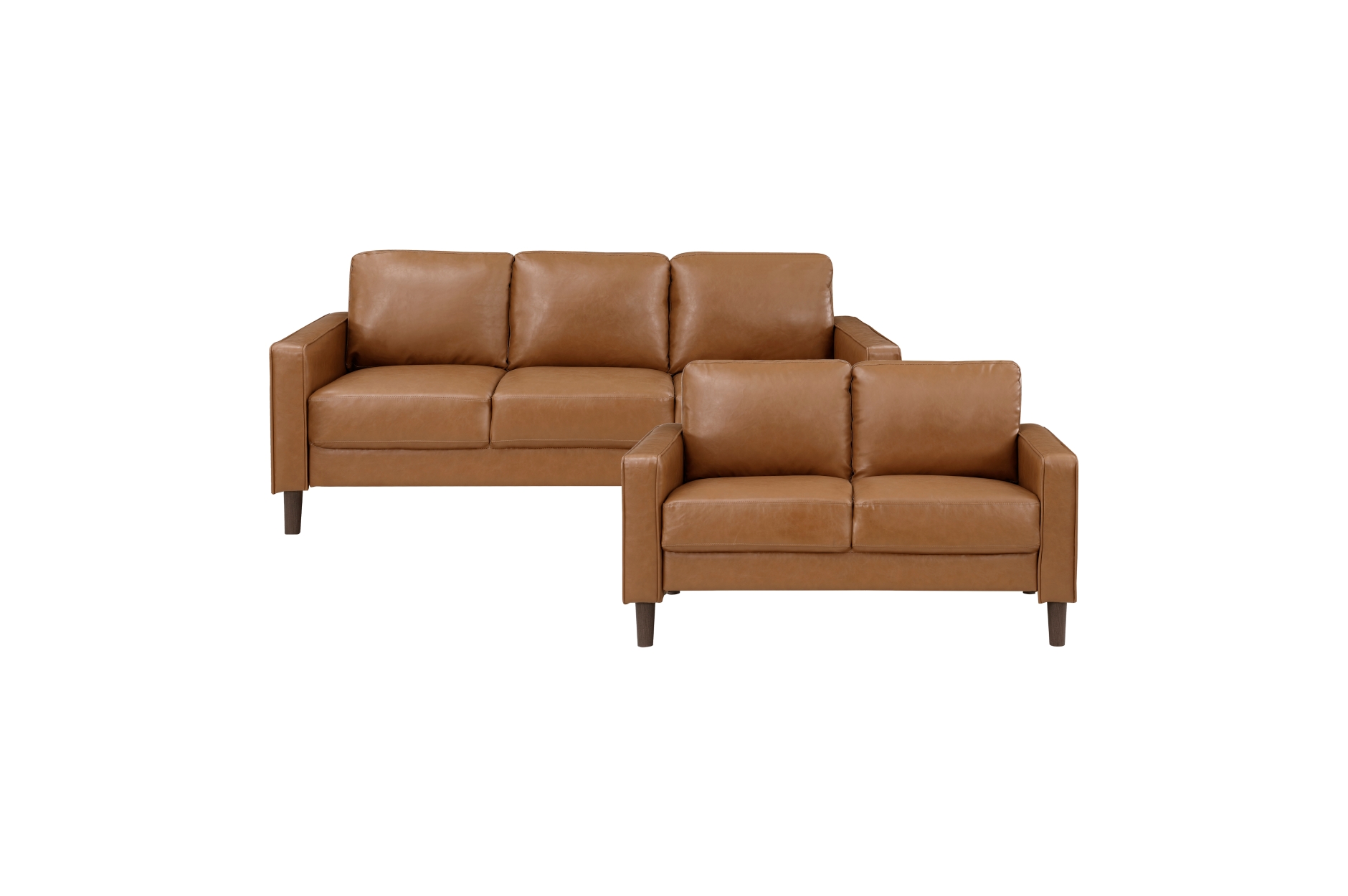 9203BRW Malcolm Brown Sofa Set