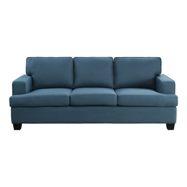9327BU-3 Elmont Blue Sofa