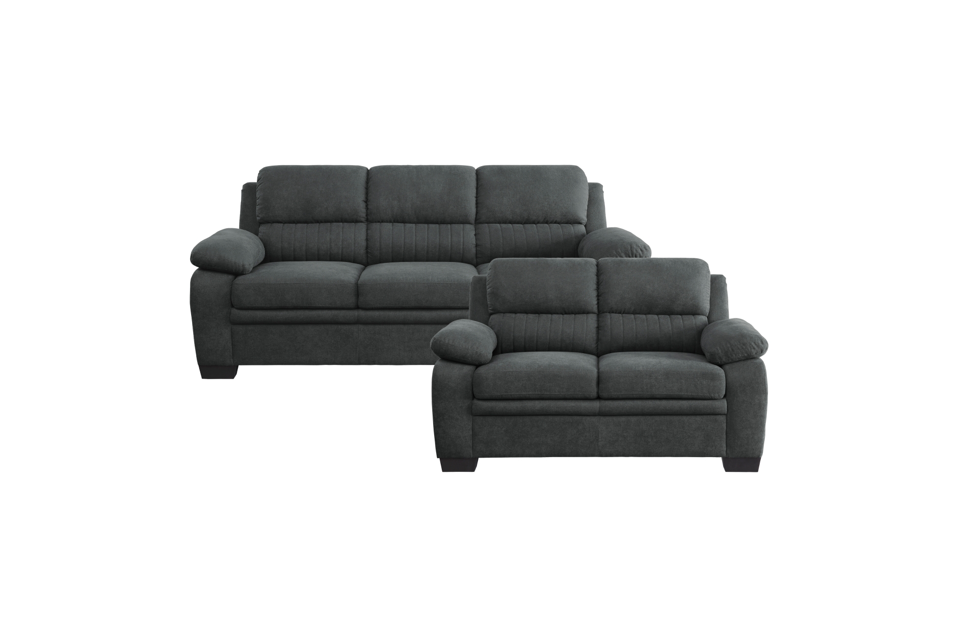 9333DG Holleman Dark Gray Sofa Set
