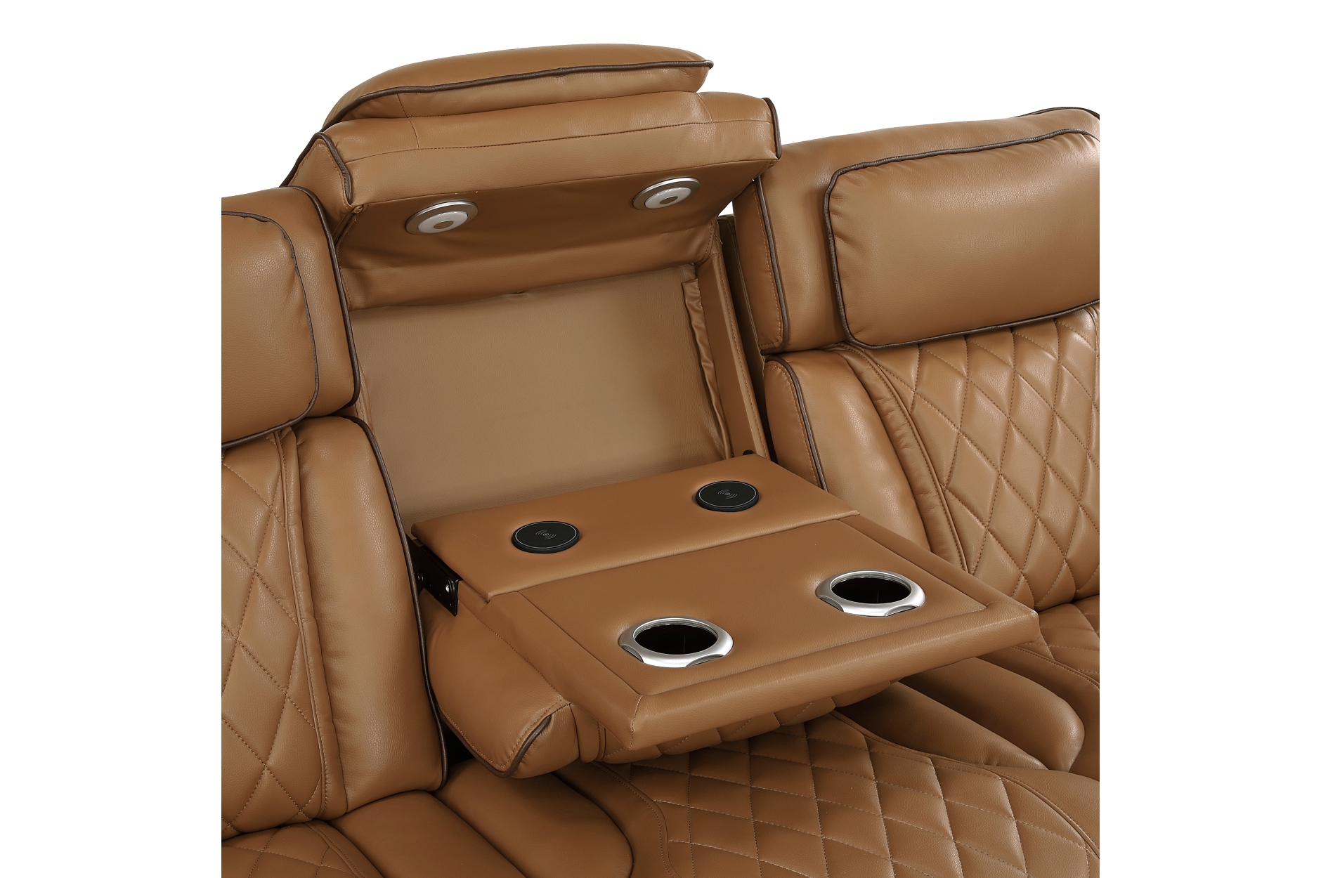9516BRW Fairway Brown Power Reclining Sofa Set
