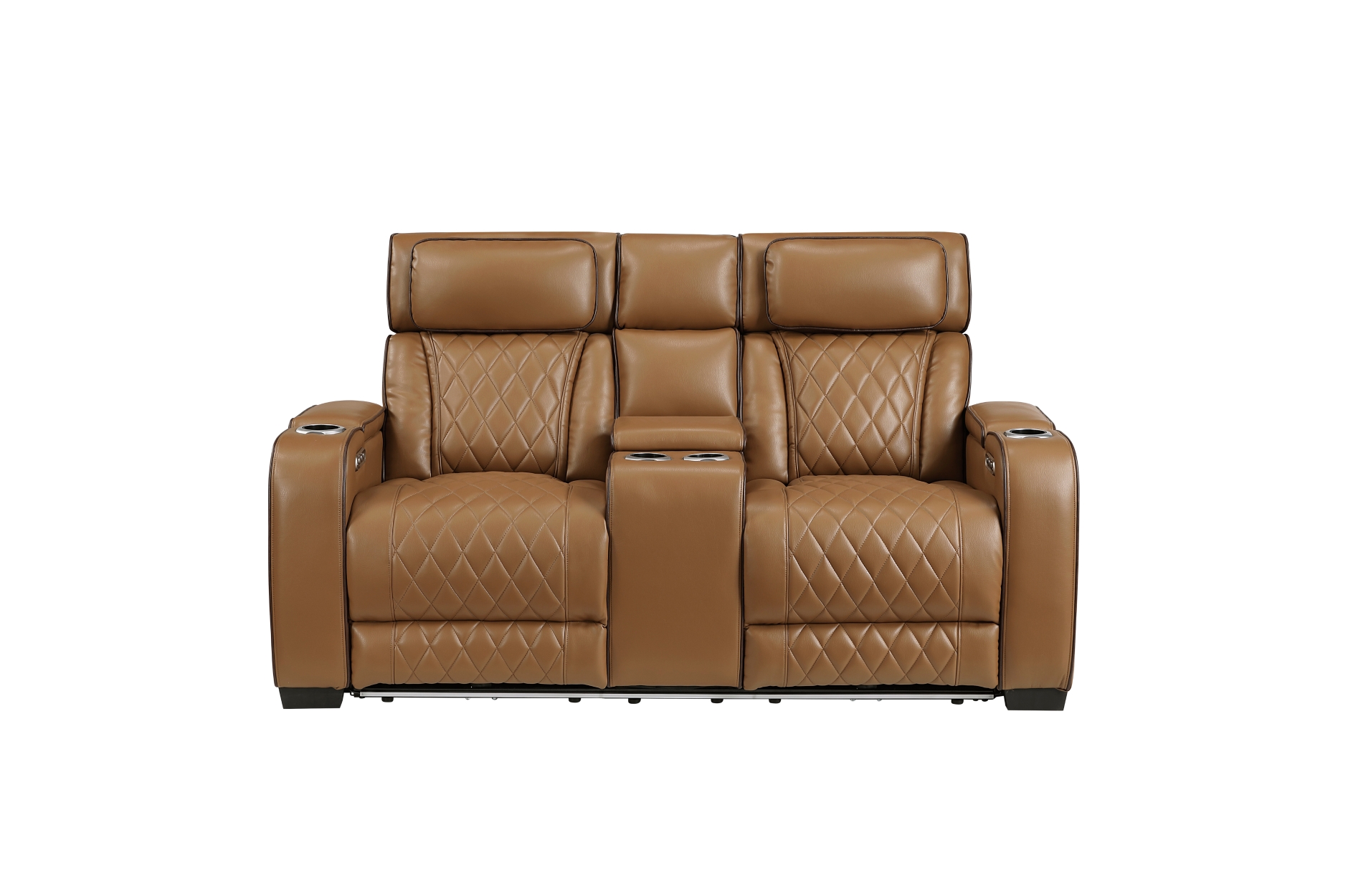 9516BRW Fairway Brown Power Reclining Sofa Set