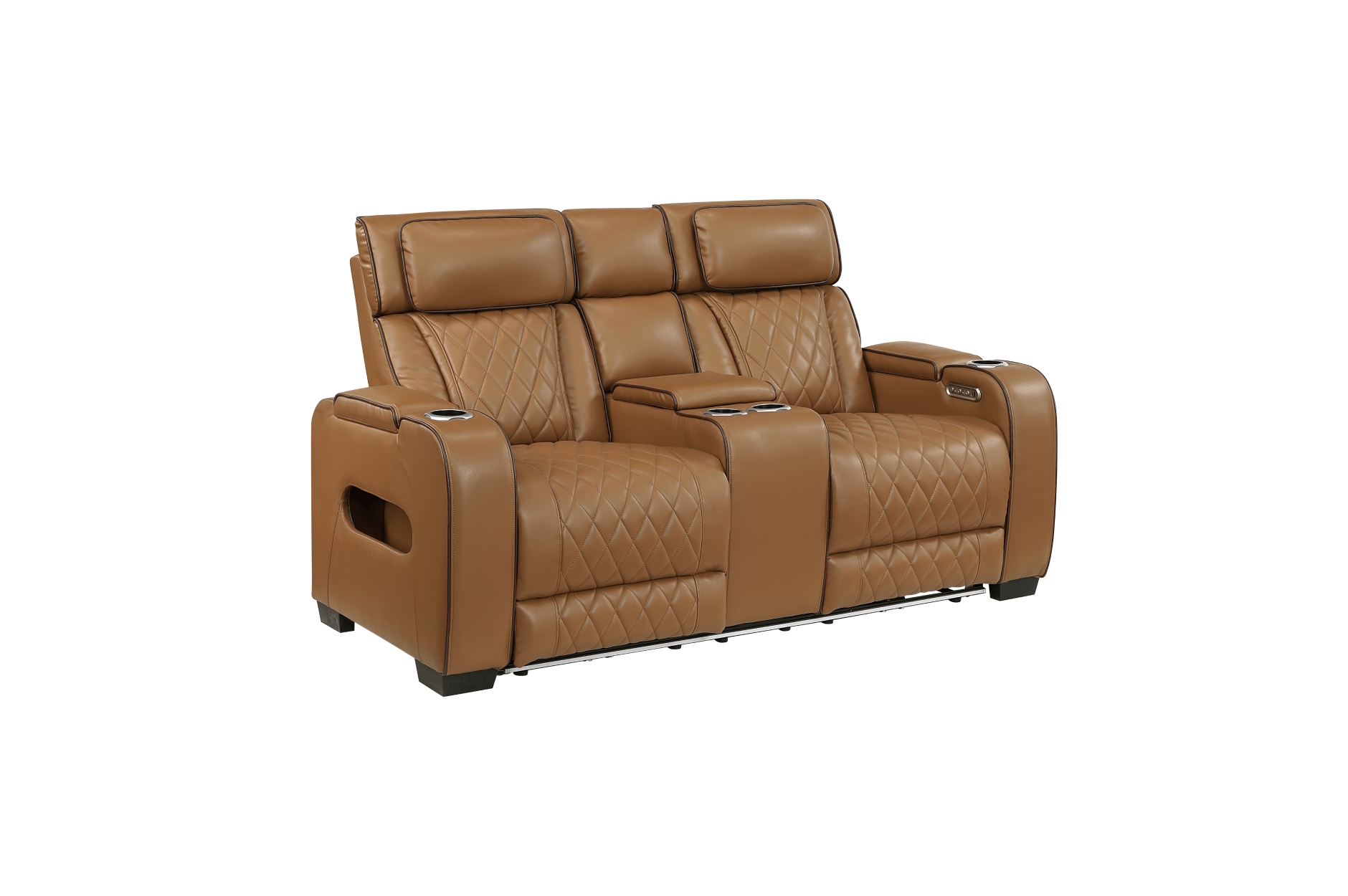 9516BRW Fairway Brown Power Reclining Sofa Set